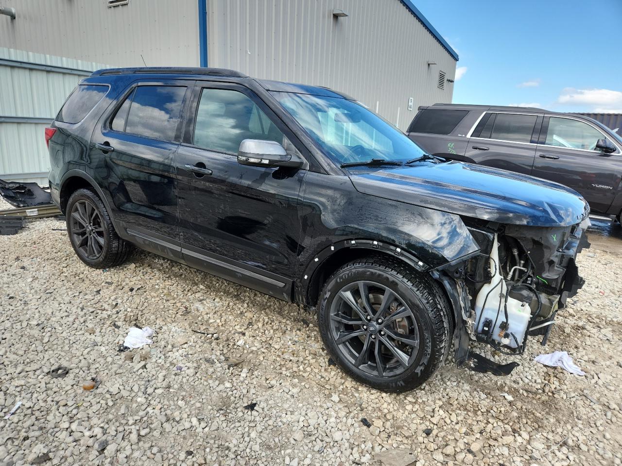 2018 Ford Explorer Xlt Black vin: 1FM5K8D87JGA65835