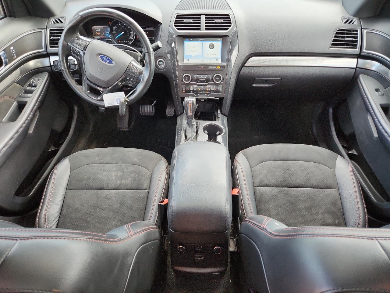 2018 Ford Explorer Xlt Black vin: 1FM5K8D87JGA65835