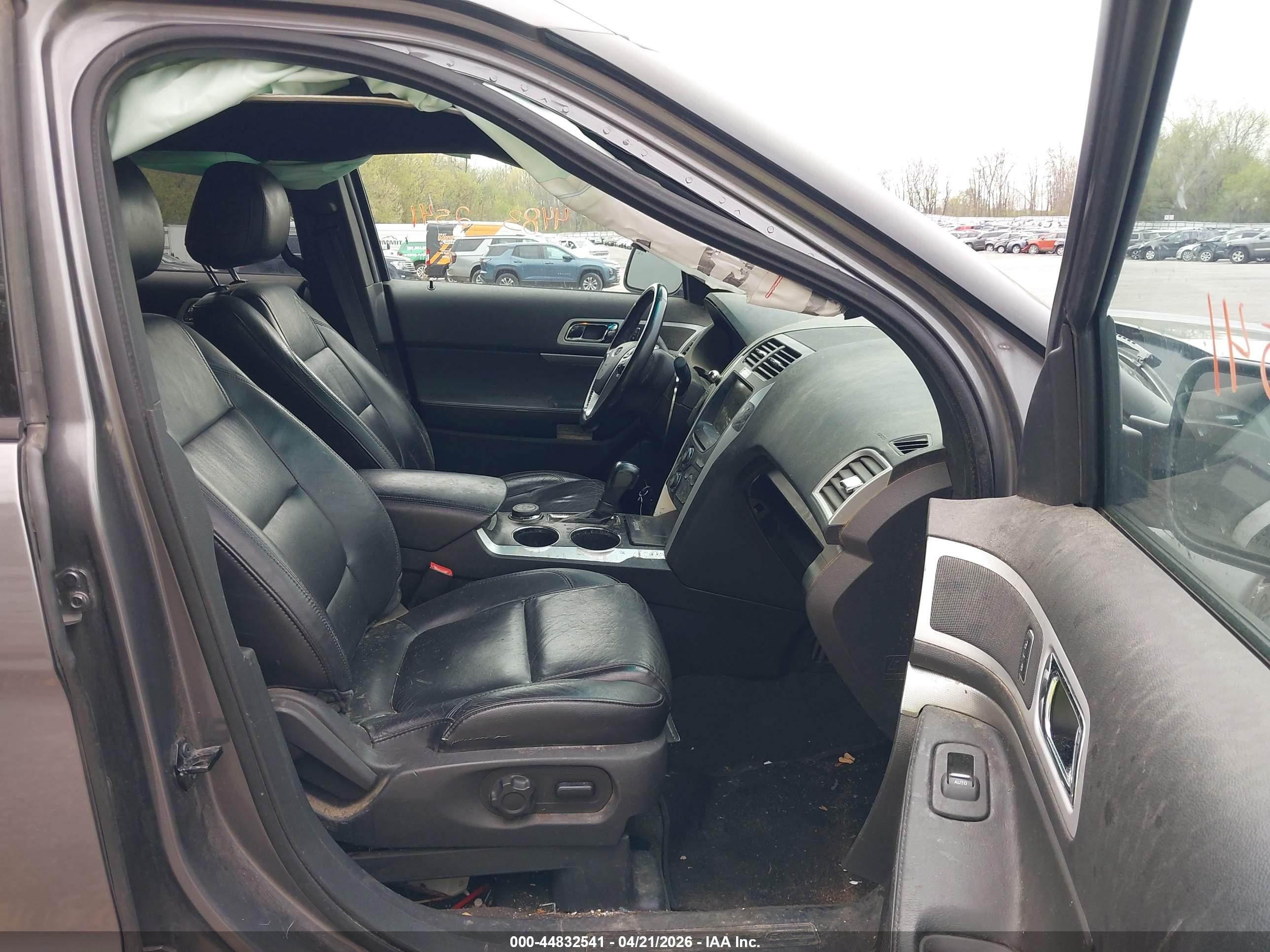 2013 Ford Explorer Xlt Gray vin: 1FM5K8D88DGA09455