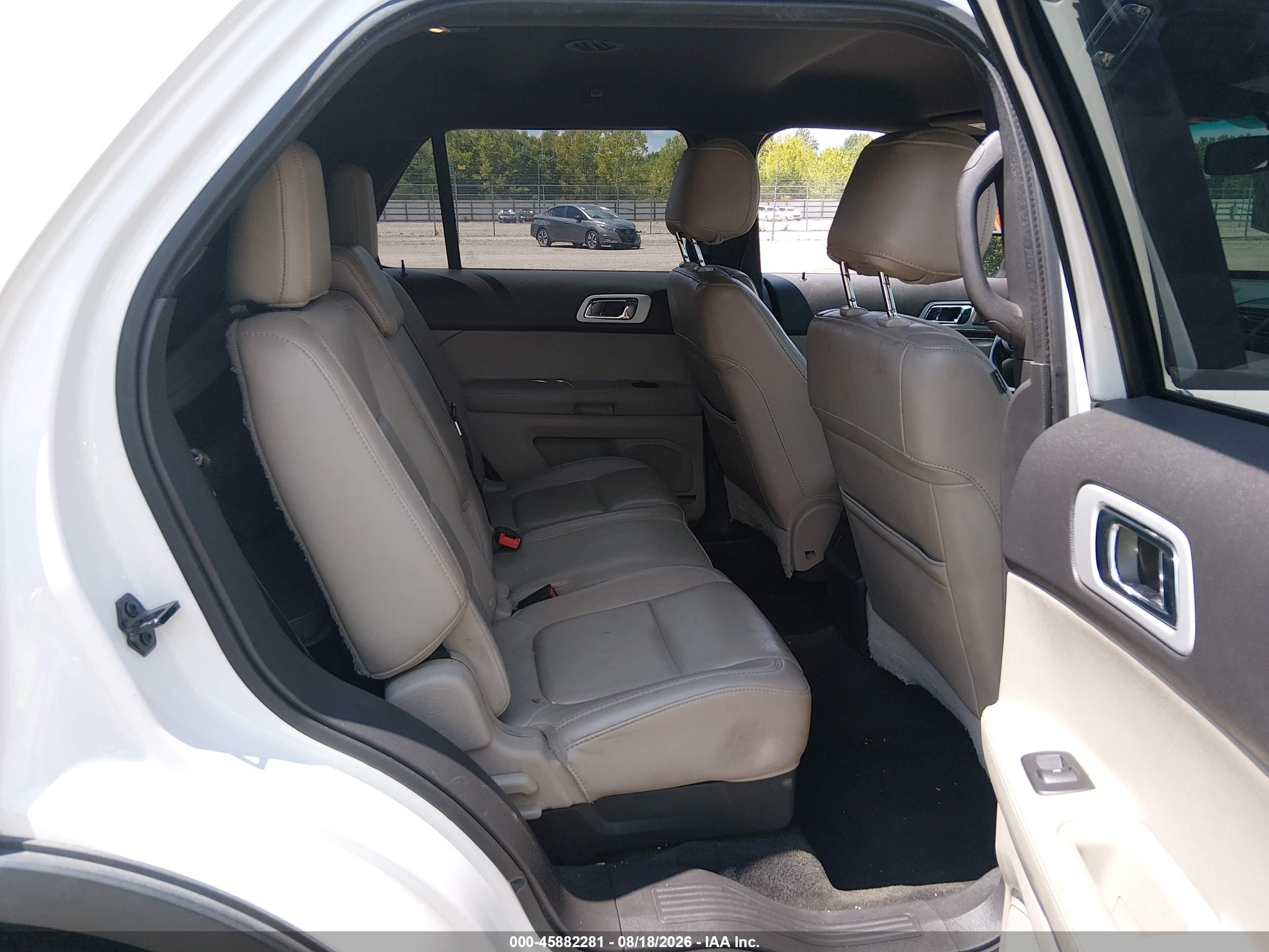 2013 Ford Explorer Xlt Белый vin: 1FM5K8D88DGA13991