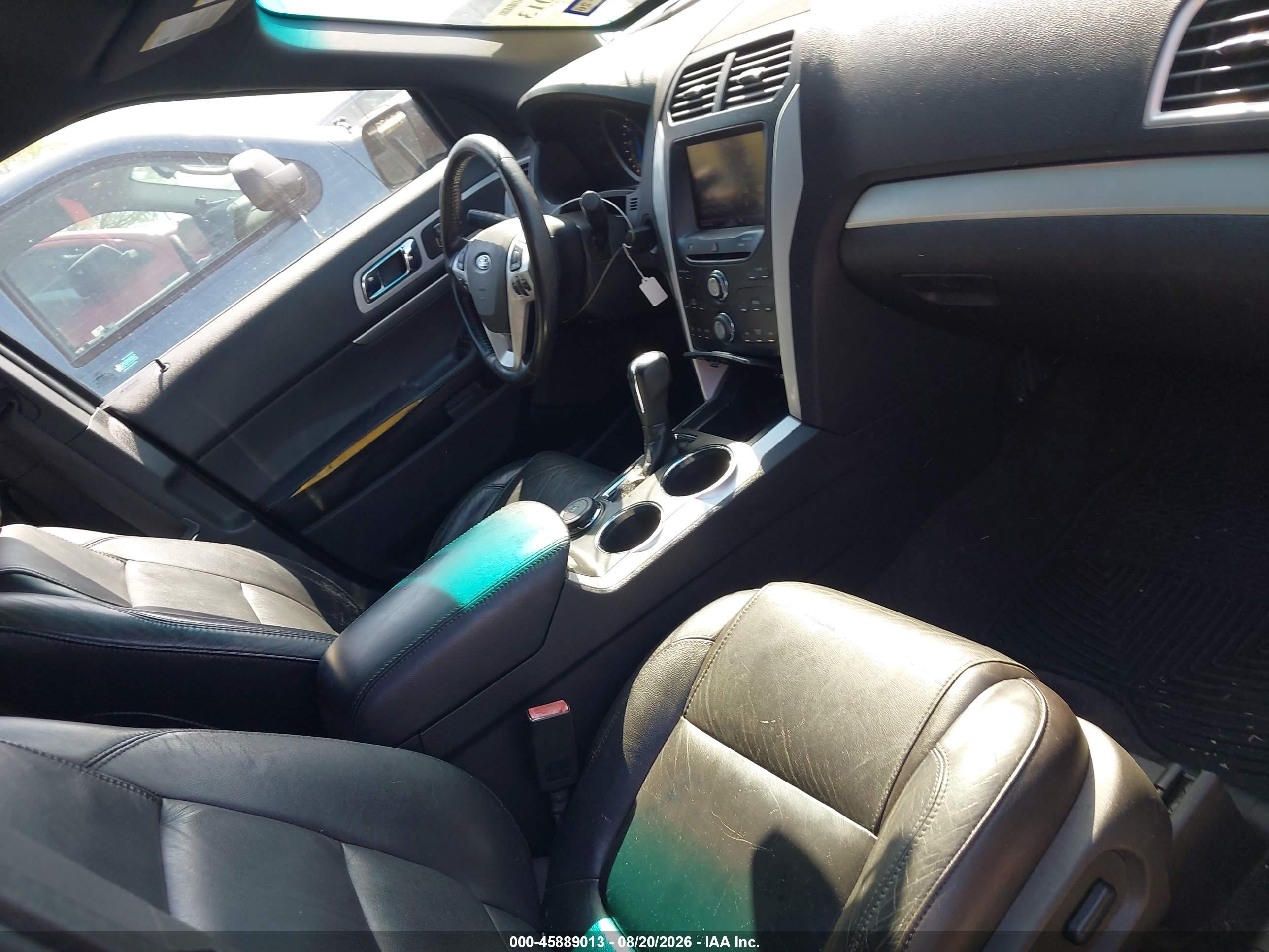2013 Ford Explorer Xlt Gray vin: 1FM5K8D88DGA67954