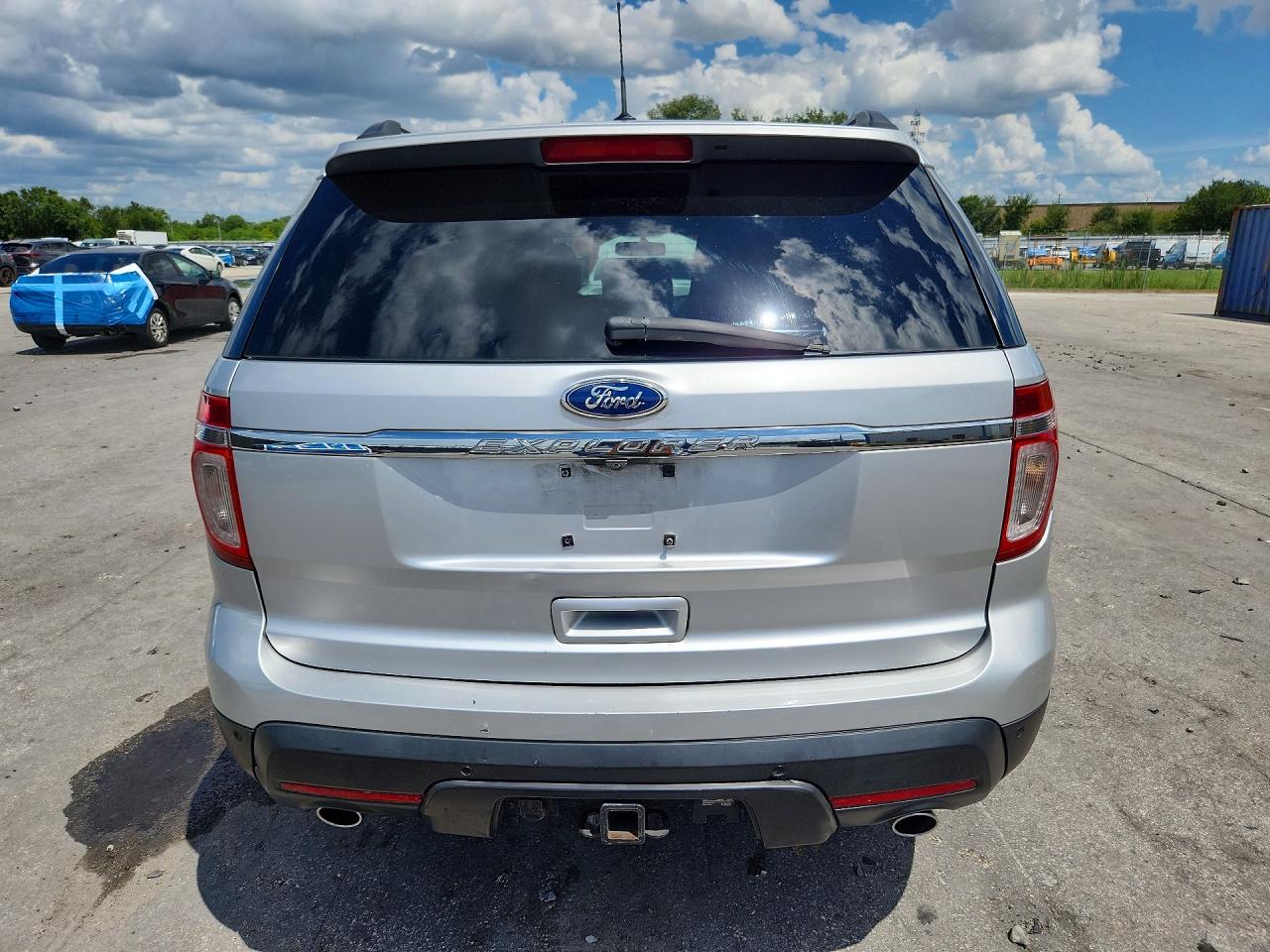 2013 Ford Explorer Xlt Серый vin: 1FM5K8D88DGC34927