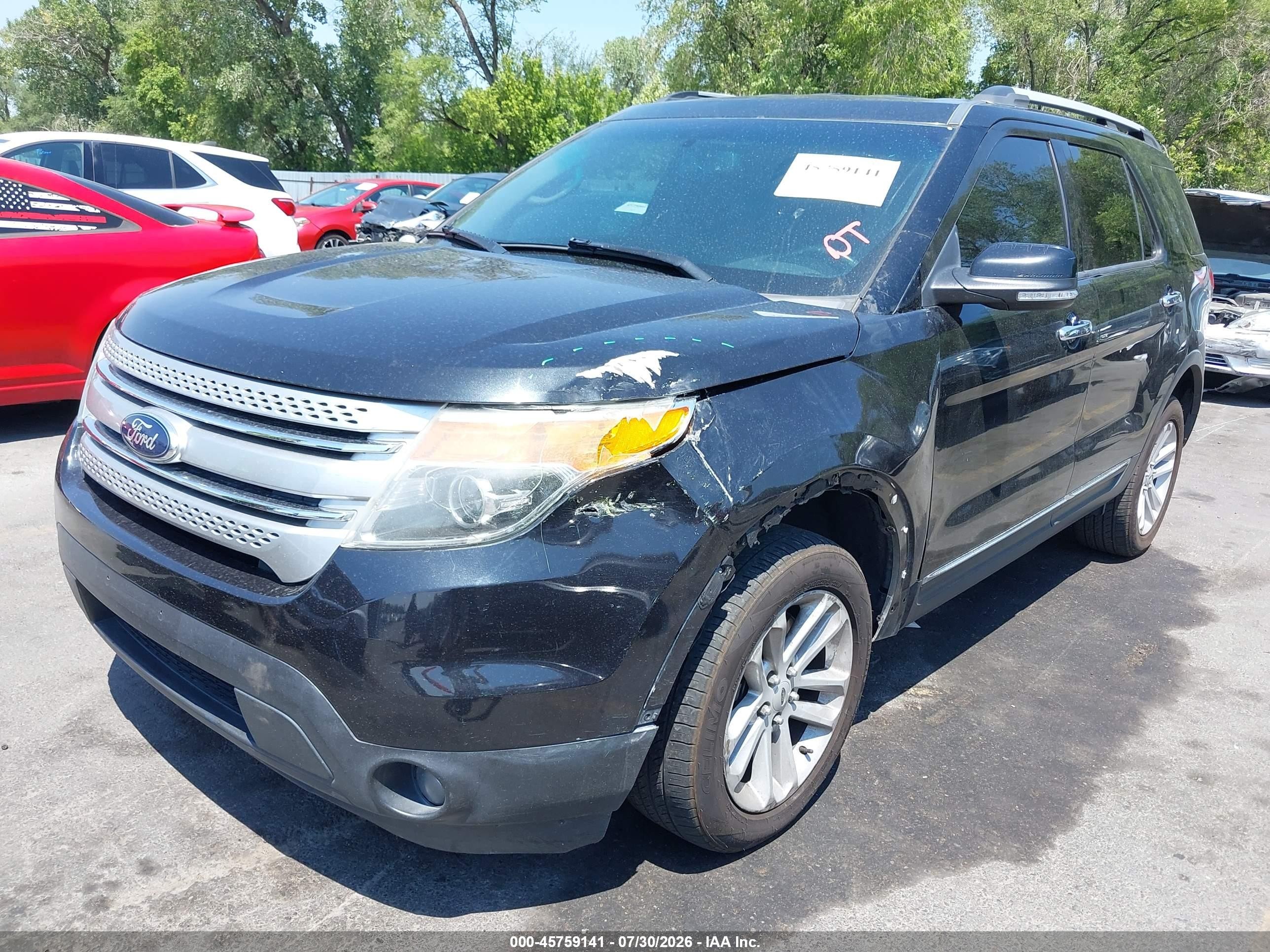 2013 Ford Explorer Xlt Черный vin: 1FM5K8D88DGC50416