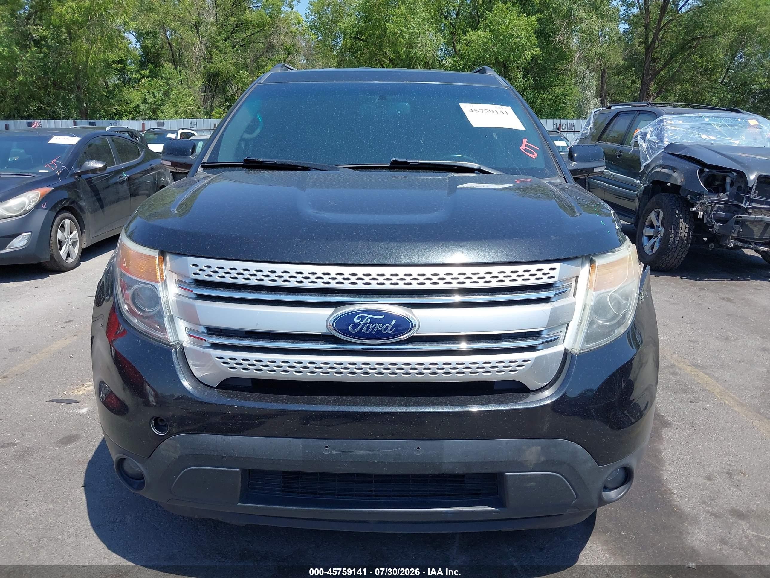 2013 Ford Explorer Xlt Черный vin: 1FM5K8D88DGC50416