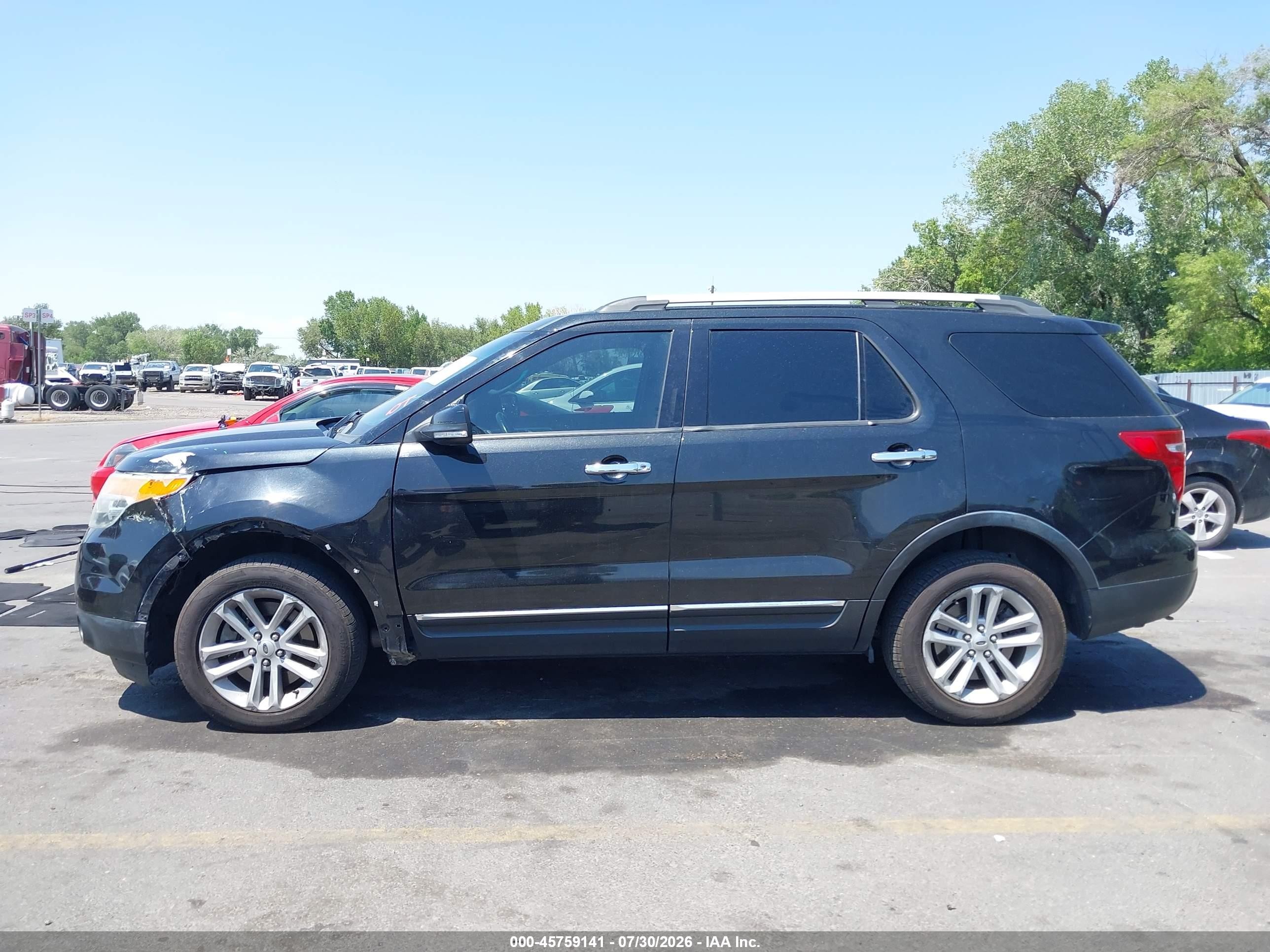 2013 Ford Explorer Xlt Черный vin: 1FM5K8D88DGC50416