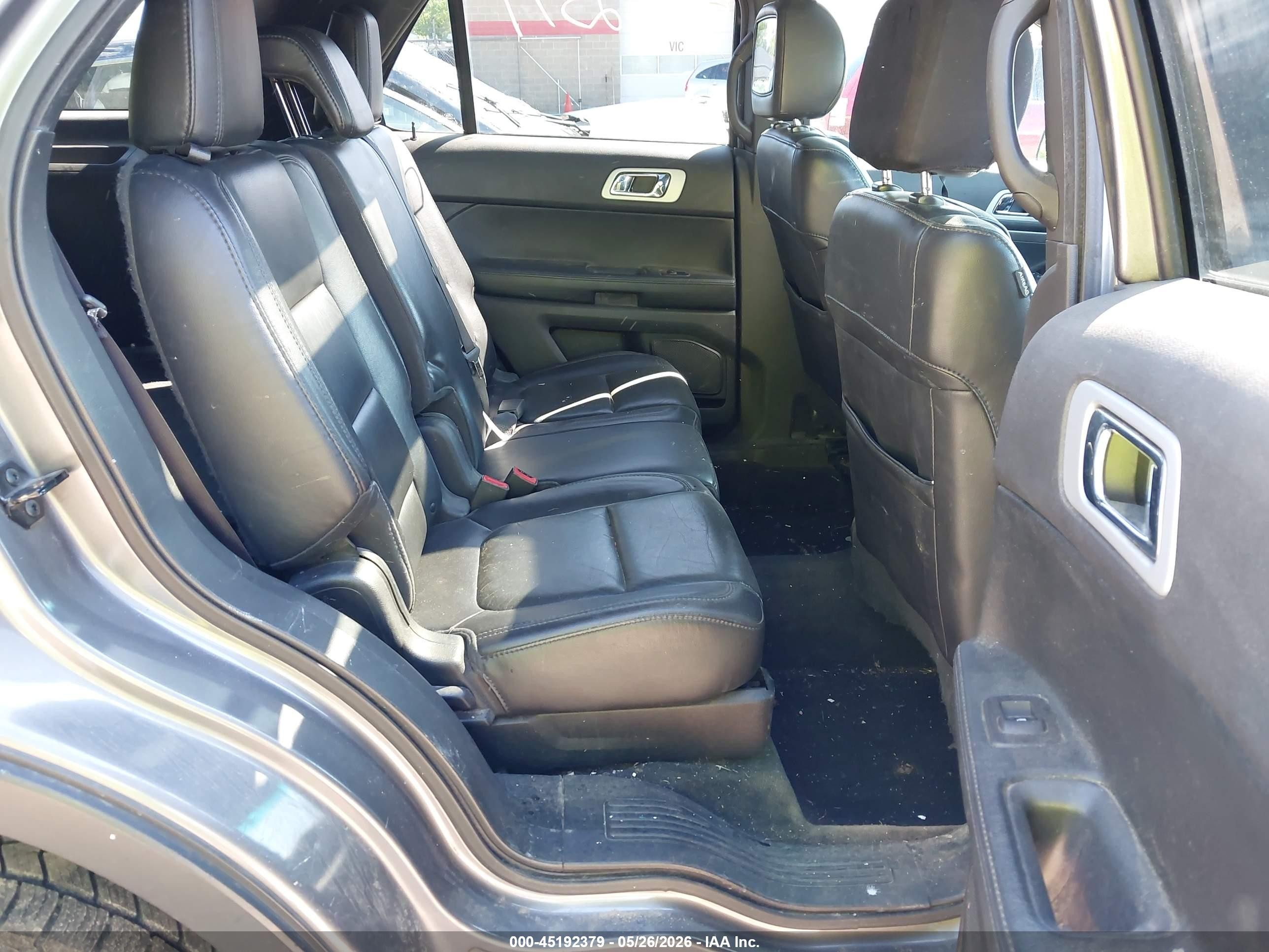 2013 Ford Explorer Xlt Gray vin: 1FM5K8D88DGC56054
