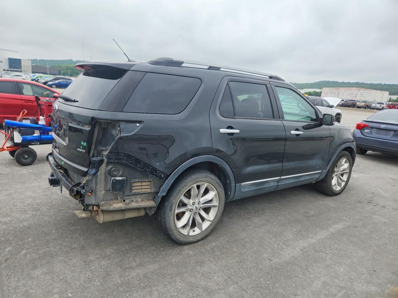 2013 Ford Explorer Xlt Черный vin: 1FM5K8D88DGC62145
