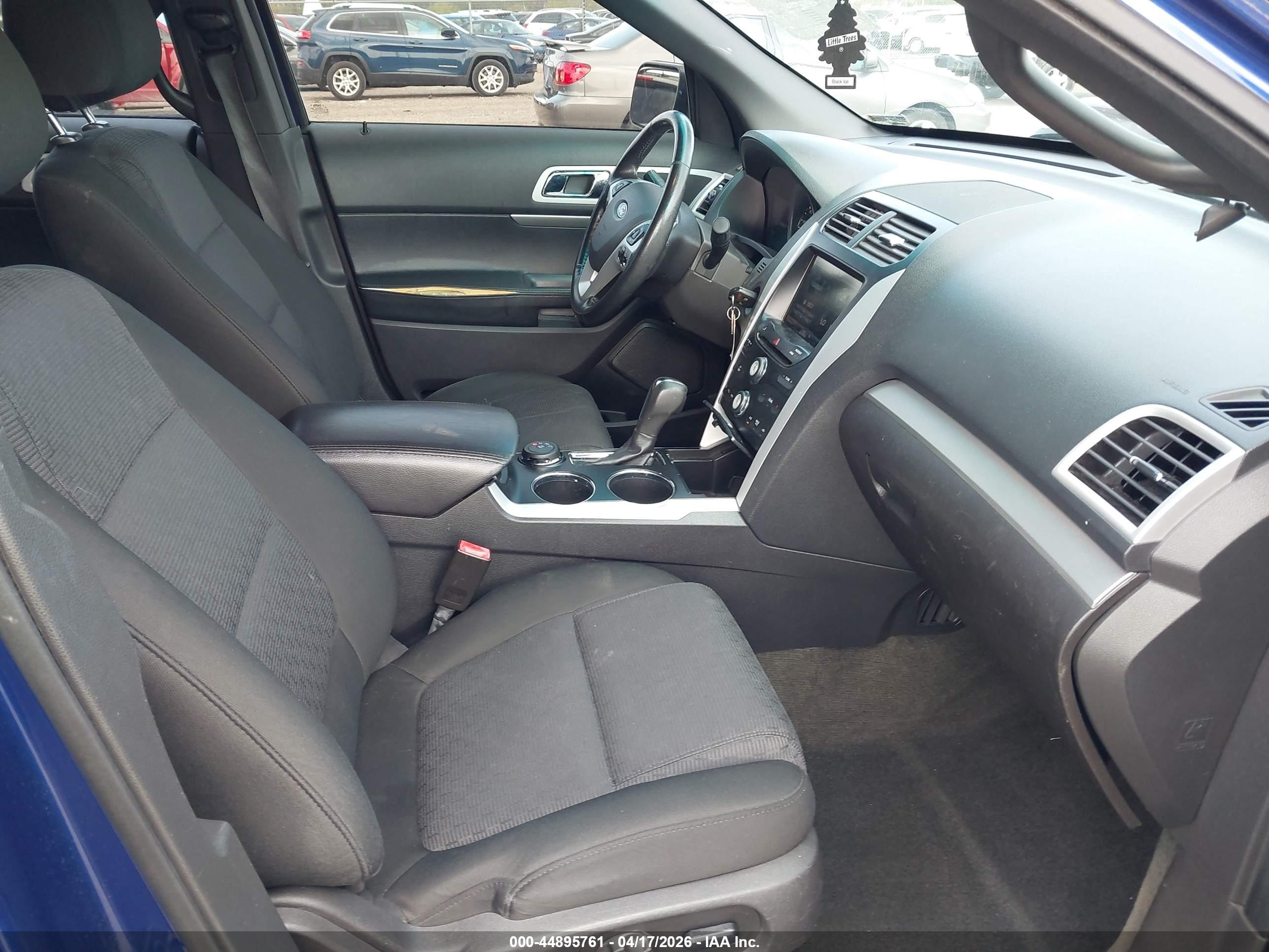 2013 Ford Explorer Xlt Blue vin: 1FM5K8D88DGC78426