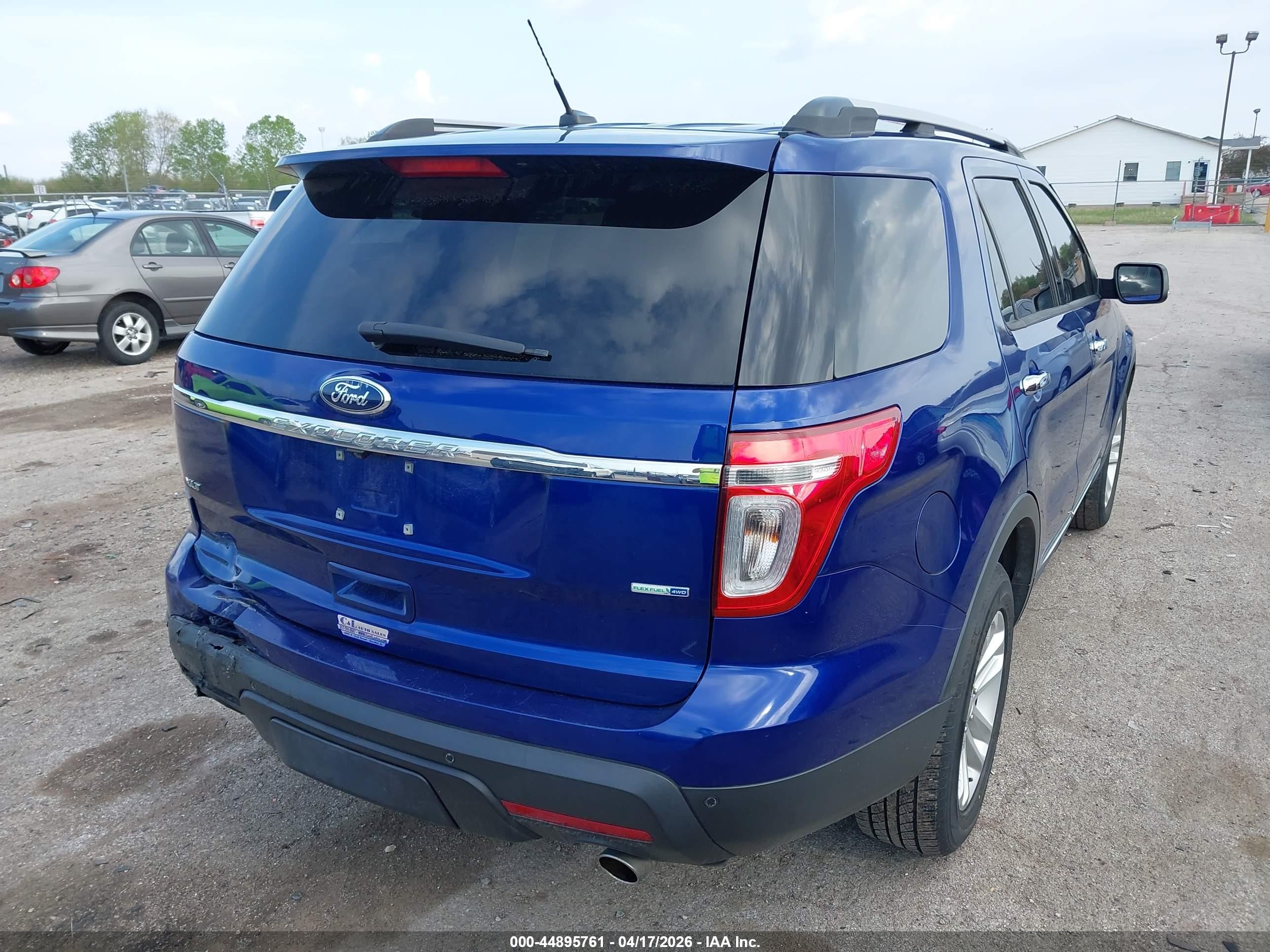 2013 Ford Explorer Xlt Blue vin: 1FM5K8D88DGC78426
