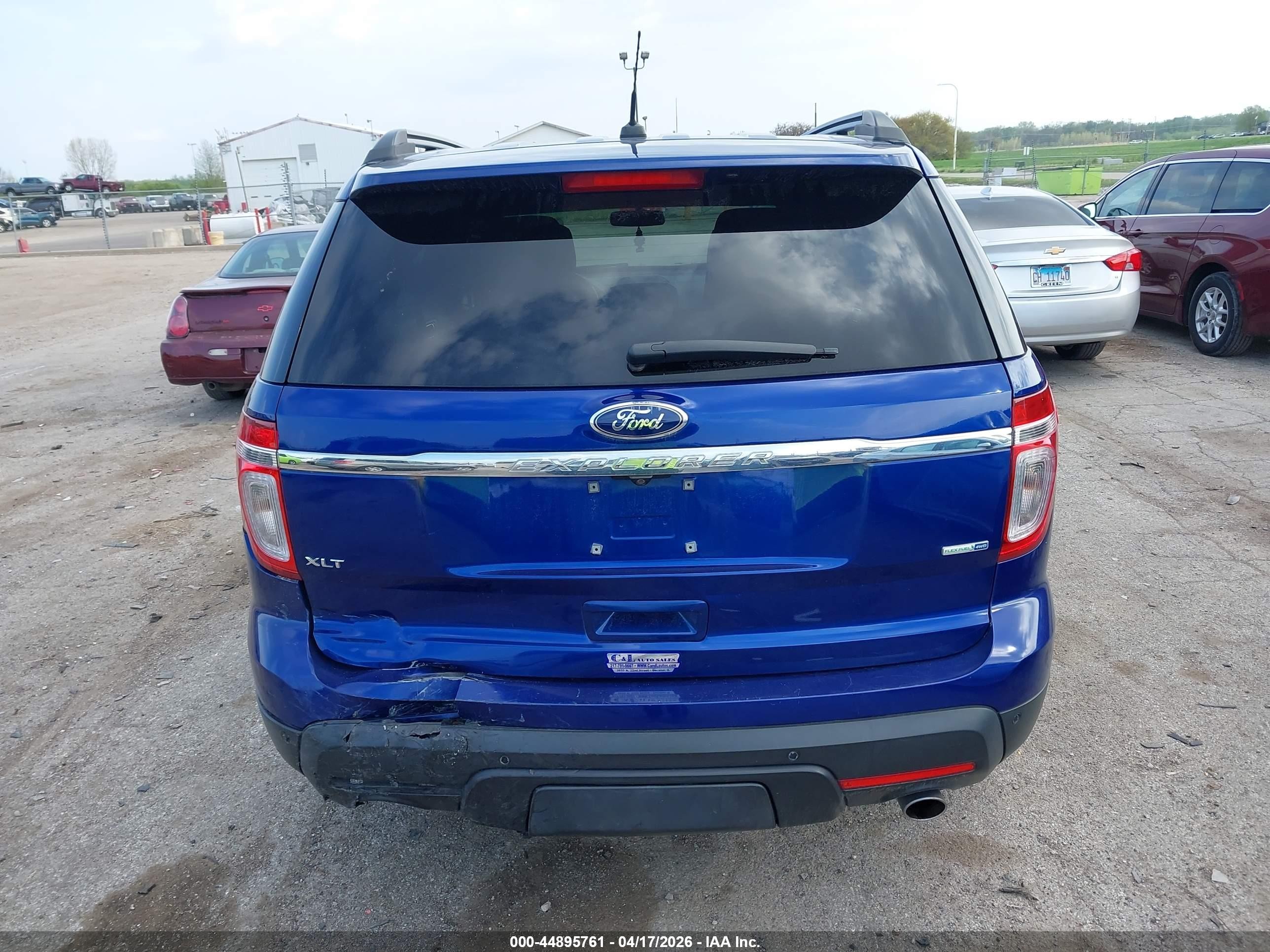 2013 Ford Explorer Xlt Blue vin: 1FM5K8D88DGC78426