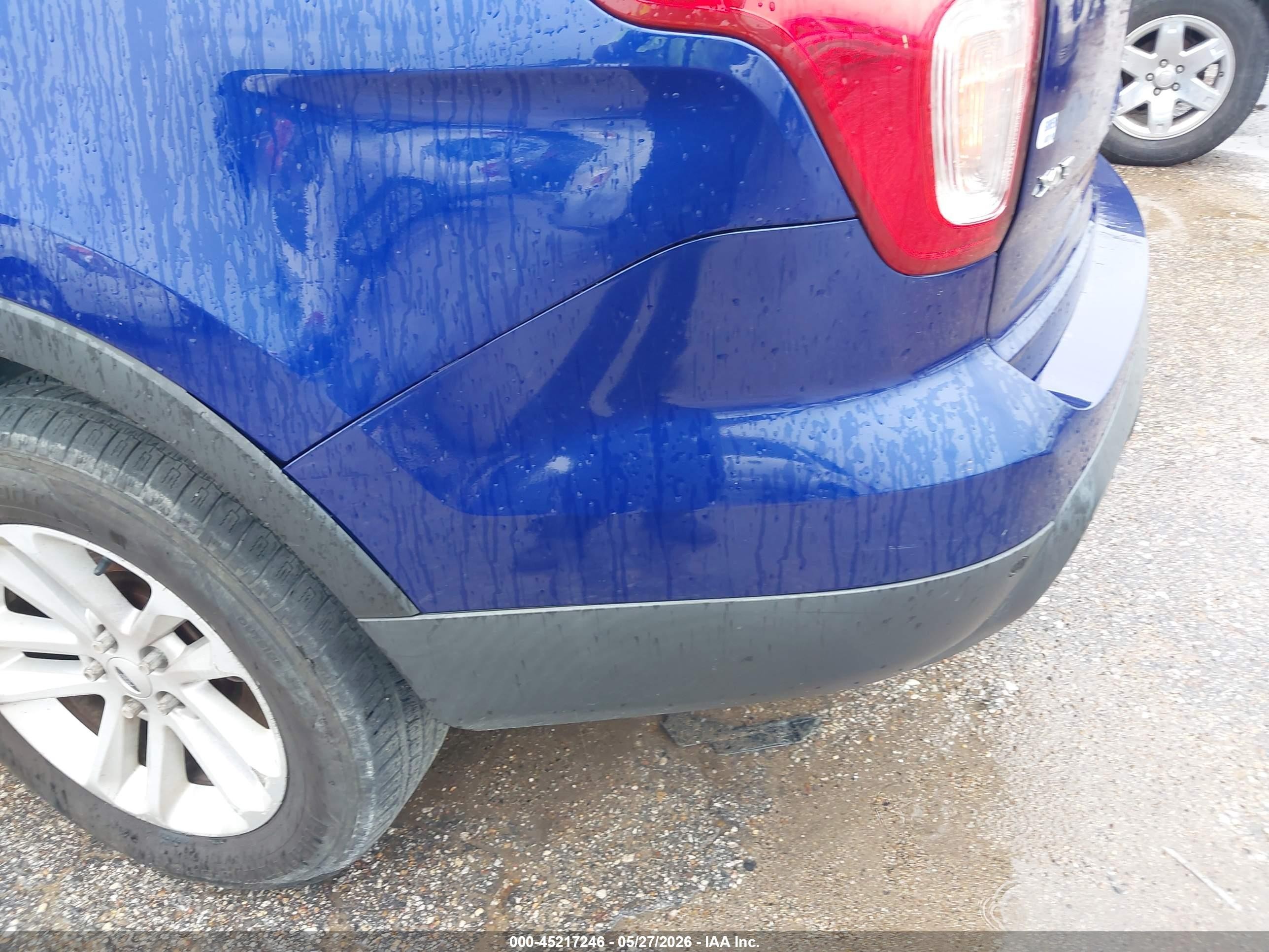 2013 Ford Explorer Xlt Blue vin: 1FM5K8D88DGC80483