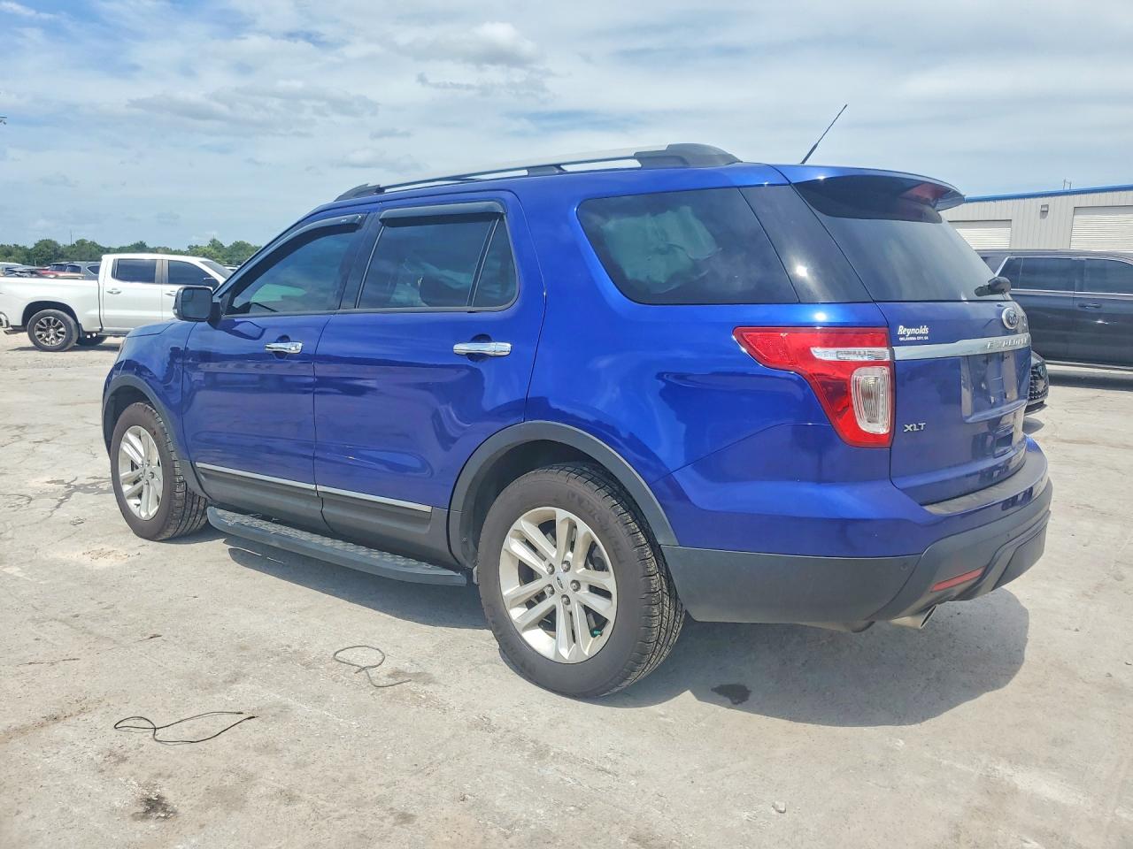 2014 Ford Explorer Xlt Синий vin: 1FM5K8D88EGA89003