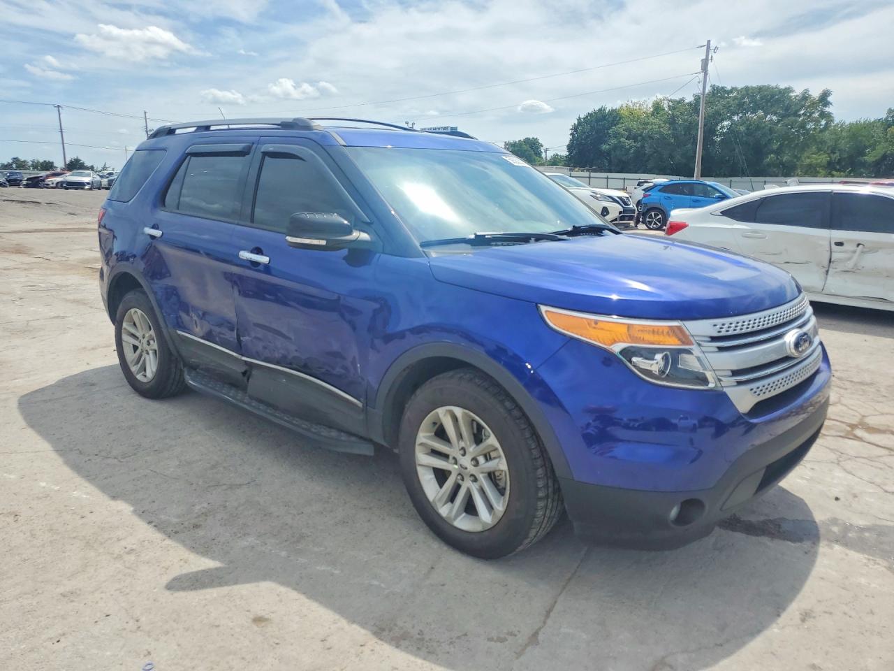2014 Ford Explorer Xlt Синий vin: 1FM5K8D88EGA89003