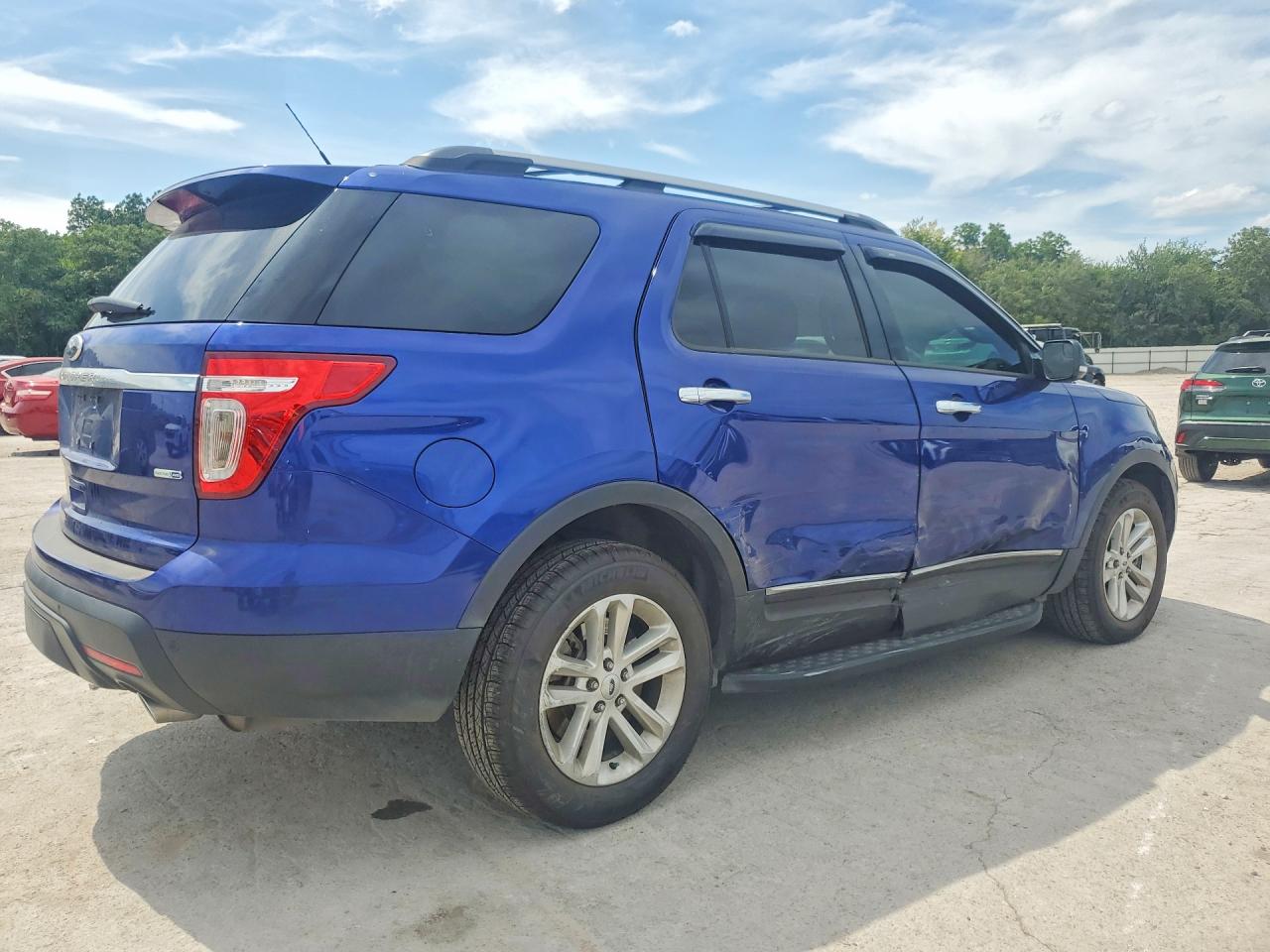 2014 Ford Explorer Xlt Синий vin: 1FM5K8D88EGA89003