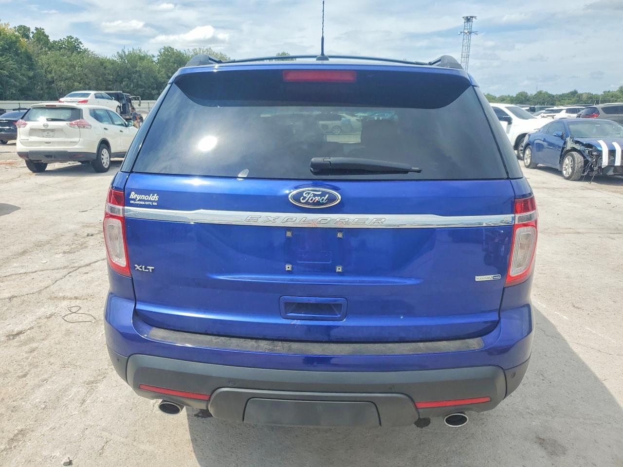2014 Ford Explorer Xlt Синий vin: 1FM5K8D88EGA89003