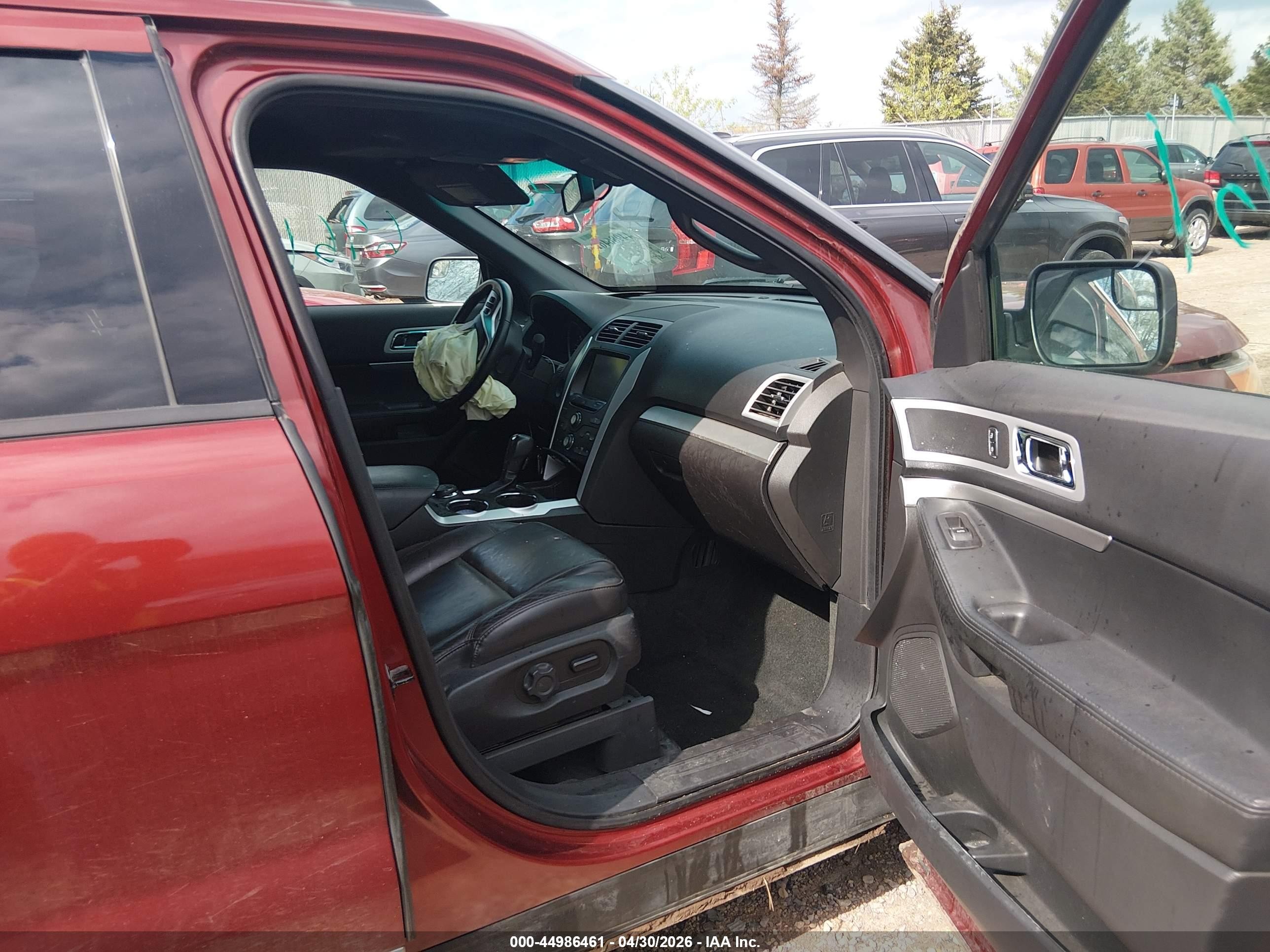 2014 Ford Explorer Xlt Бордовый vin: 1FM5K8D88EGB18354