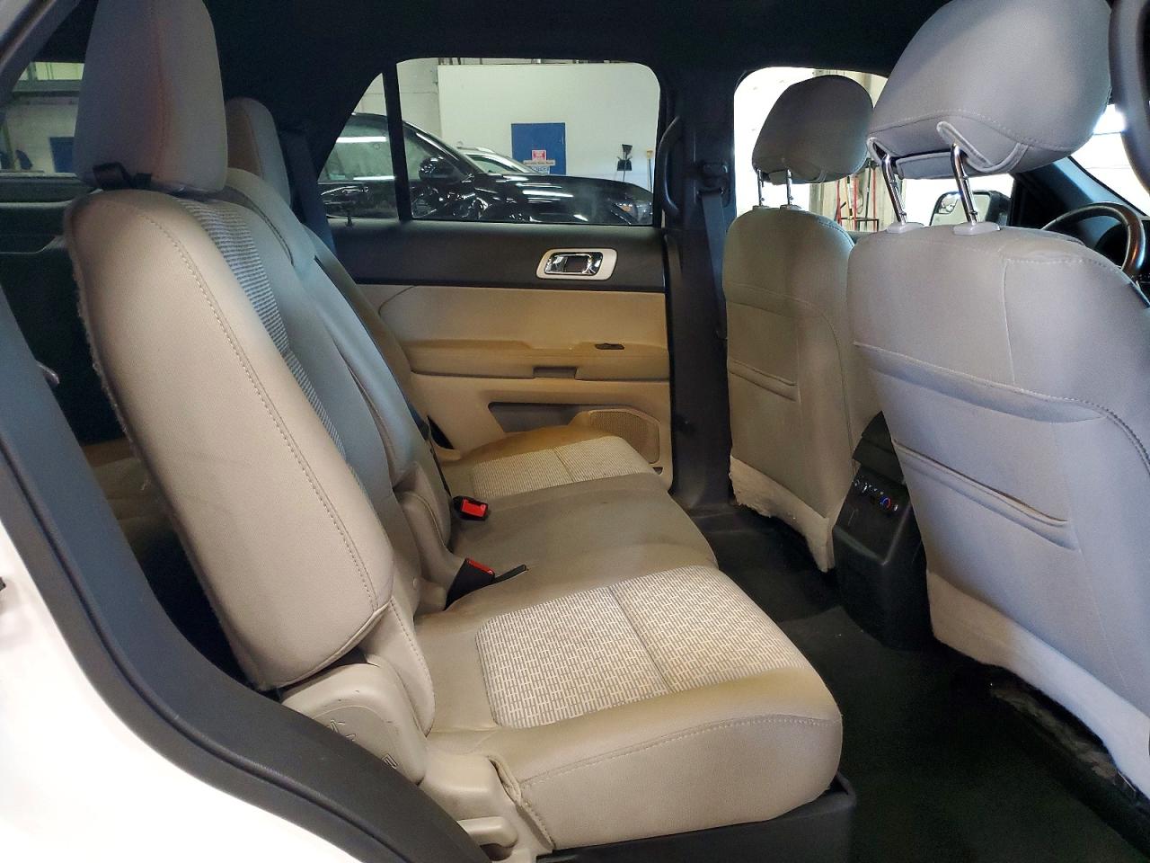 2014 Ford Explorer Xlt White vin: 1FM5K8D88EGC35853