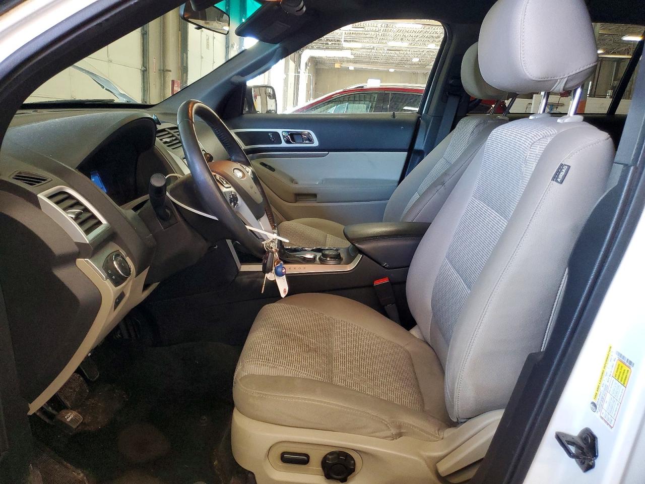 2014 Ford Explorer Xlt White vin: 1FM5K8D88EGC35853