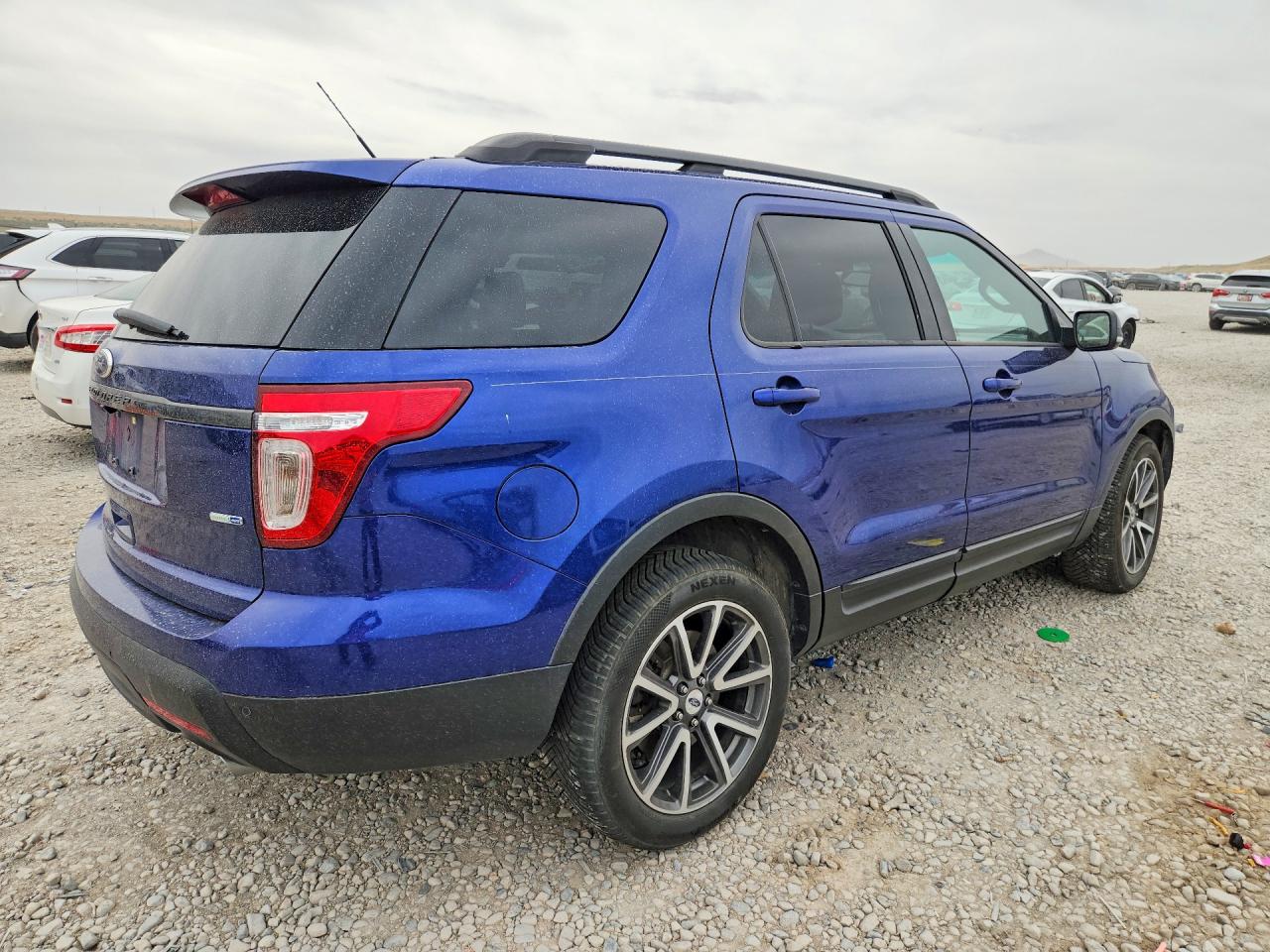 2015 Ford Explorer Xlt Blue vin: 1FM5K8D88FGA26002