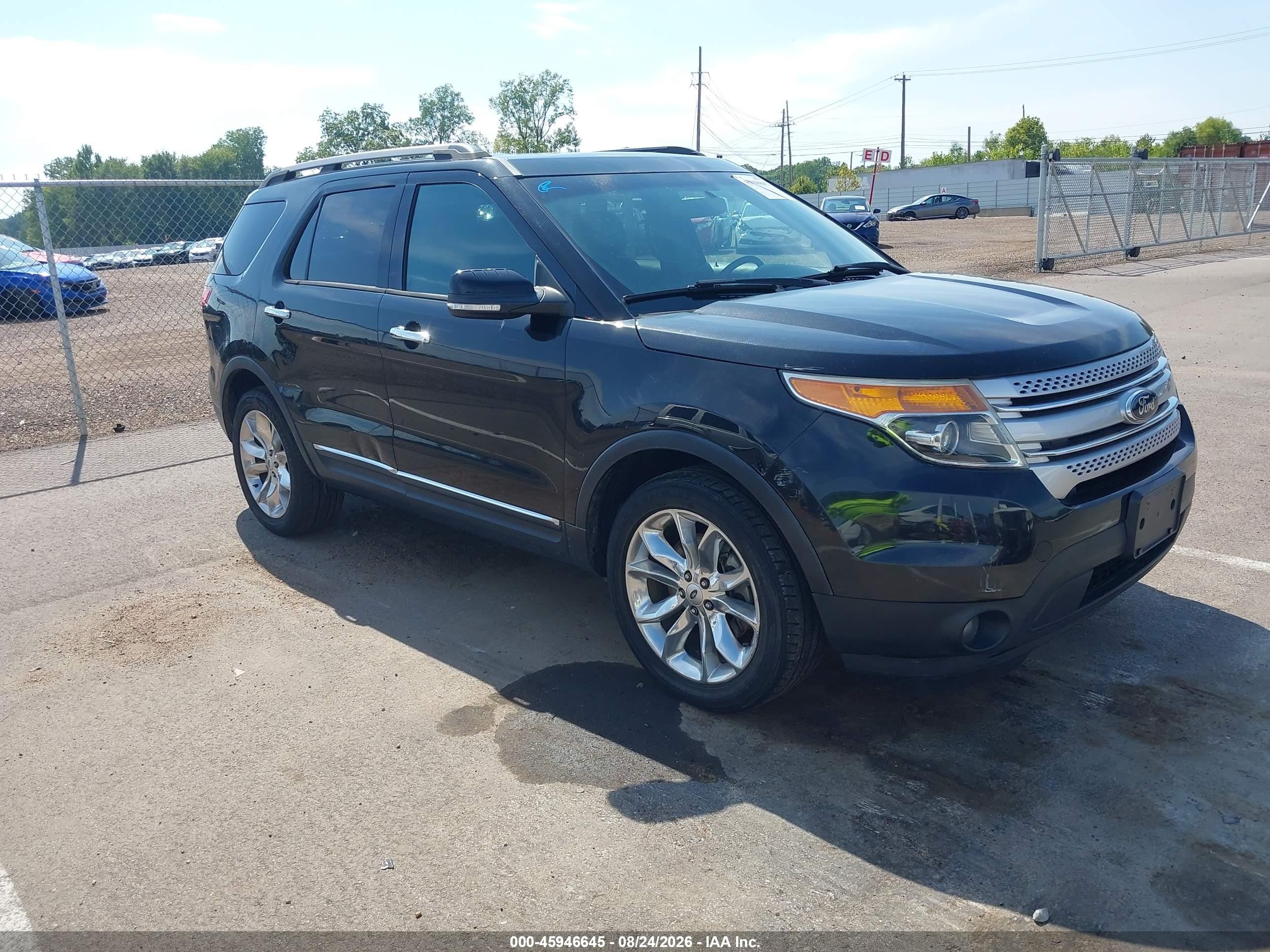 2015 Ford Explorer Xlt Black vin: 1FM5K8D88FGA91156