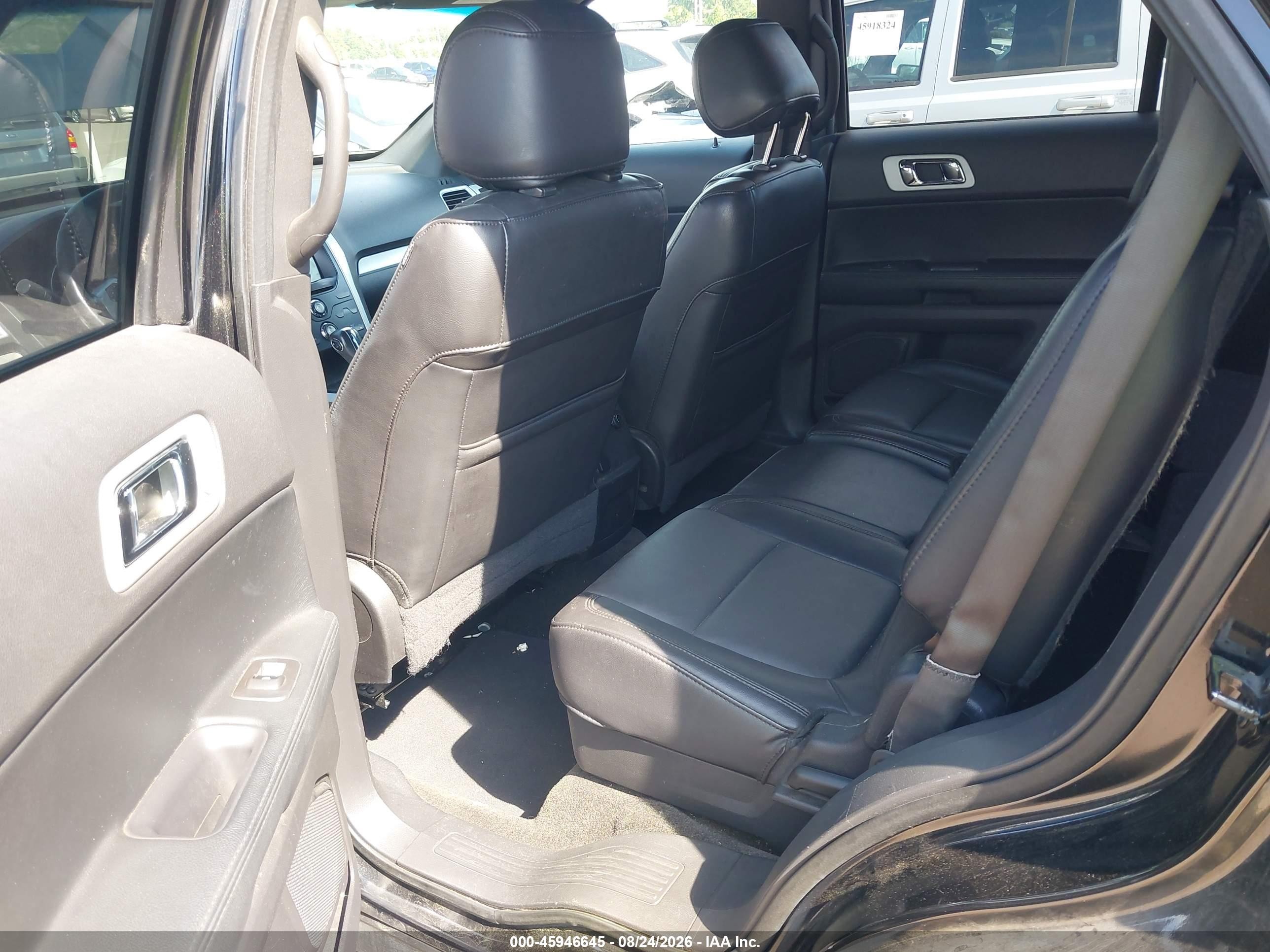 2015 Ford Explorer Xlt Black vin: 1FM5K8D88FGA91156