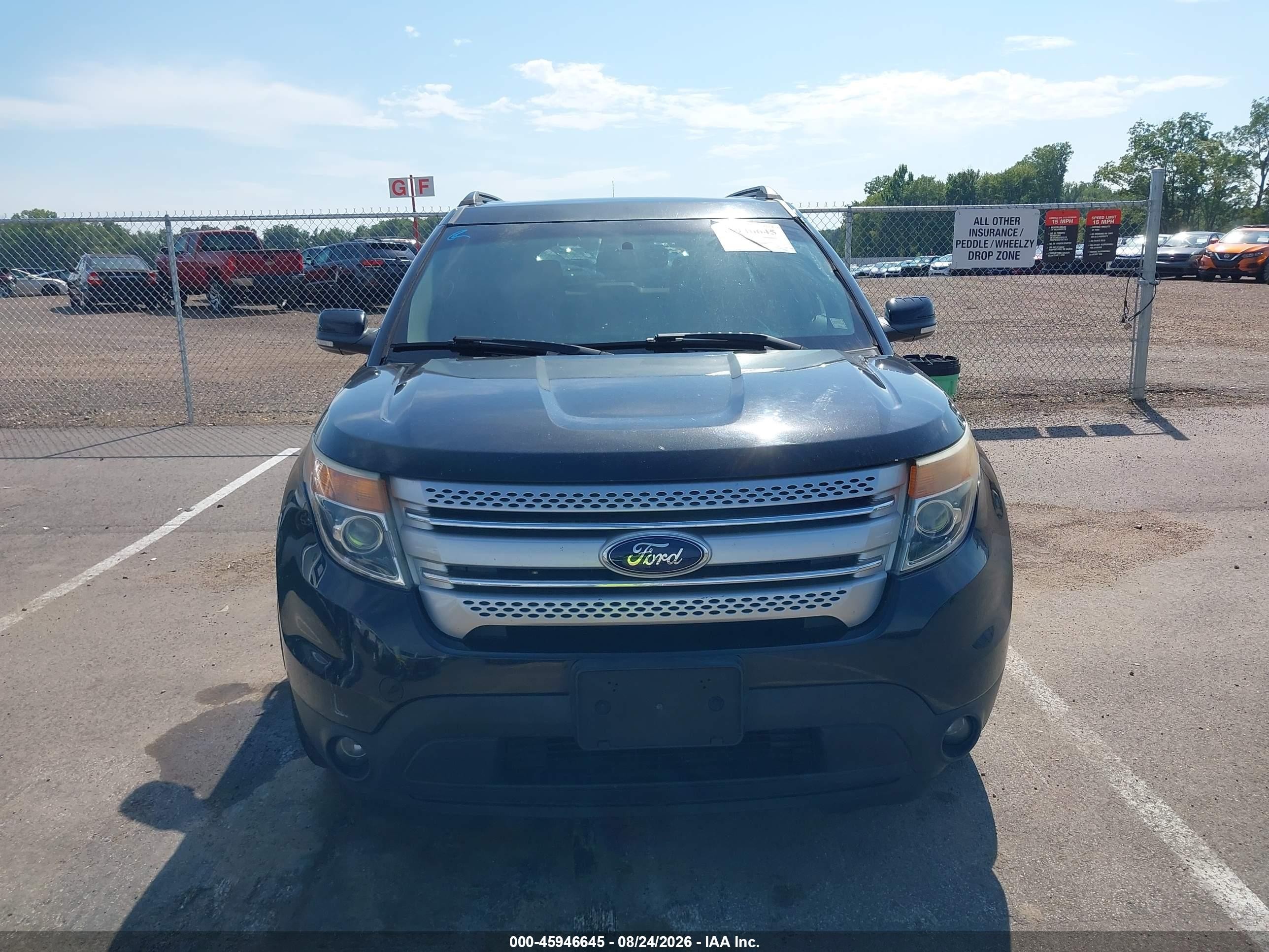 2015 Ford Explorer Xlt Black vin: 1FM5K8D88FGA91156