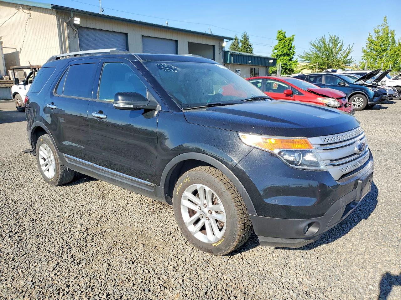 2015 Ford Explorer Xlt Black vin: 1FM5K8D88FGB27153