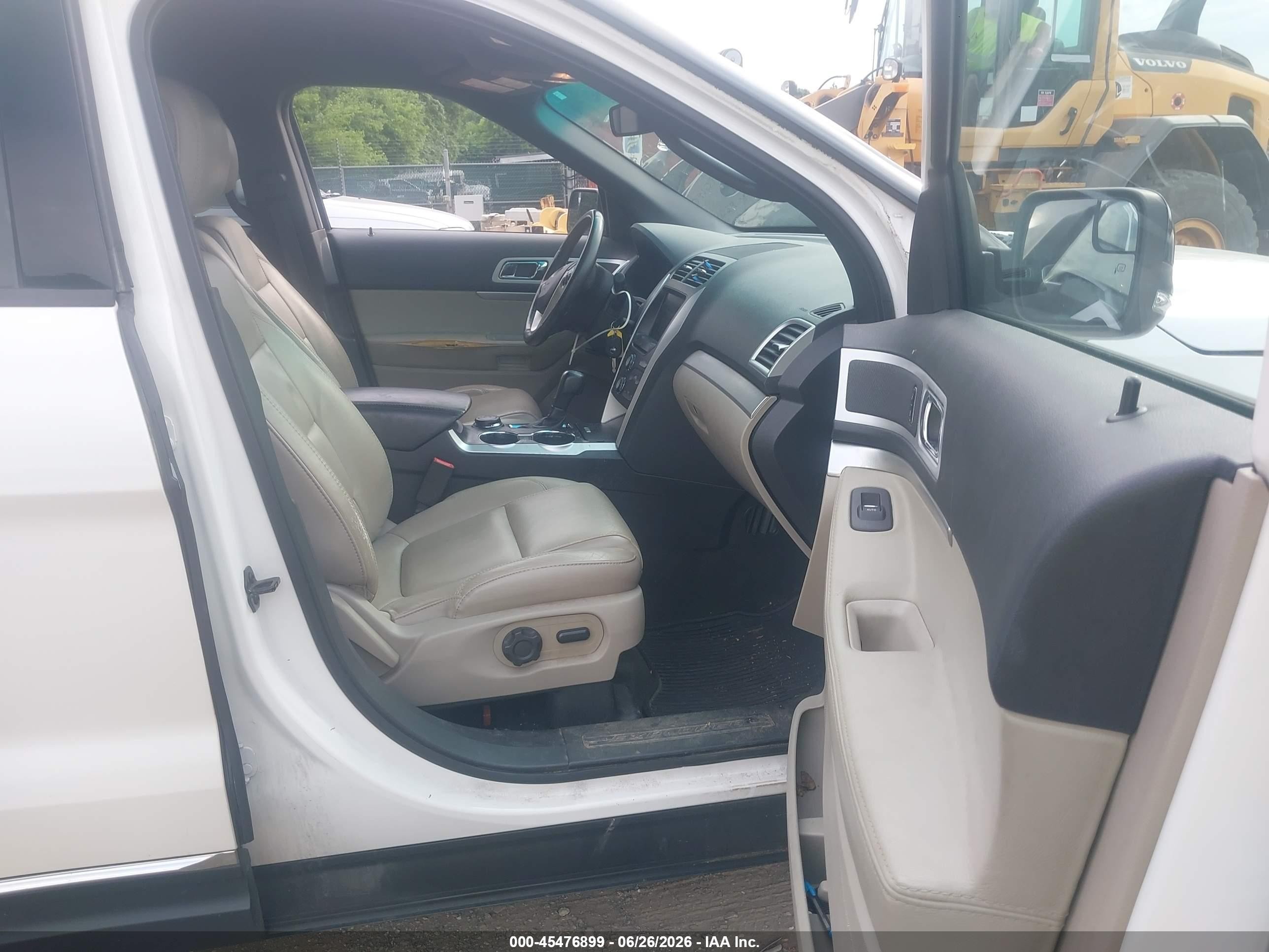 2015 Ford Explorer Xlt Белый vin: 1FM5K8D88FGB47306
