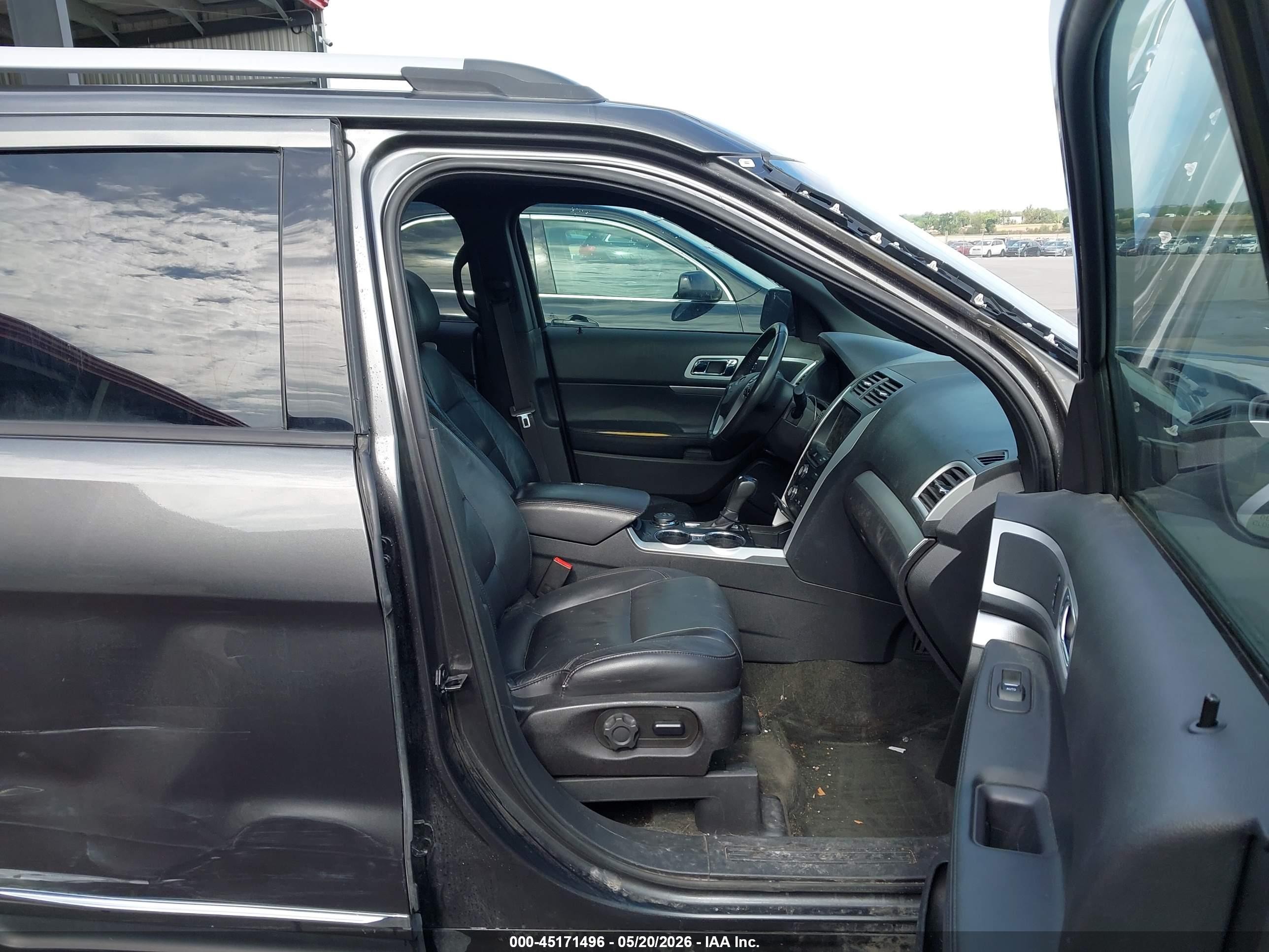 2015 Ford Explorer Xlt Gray vin: 1FM5K8D88FGB59178