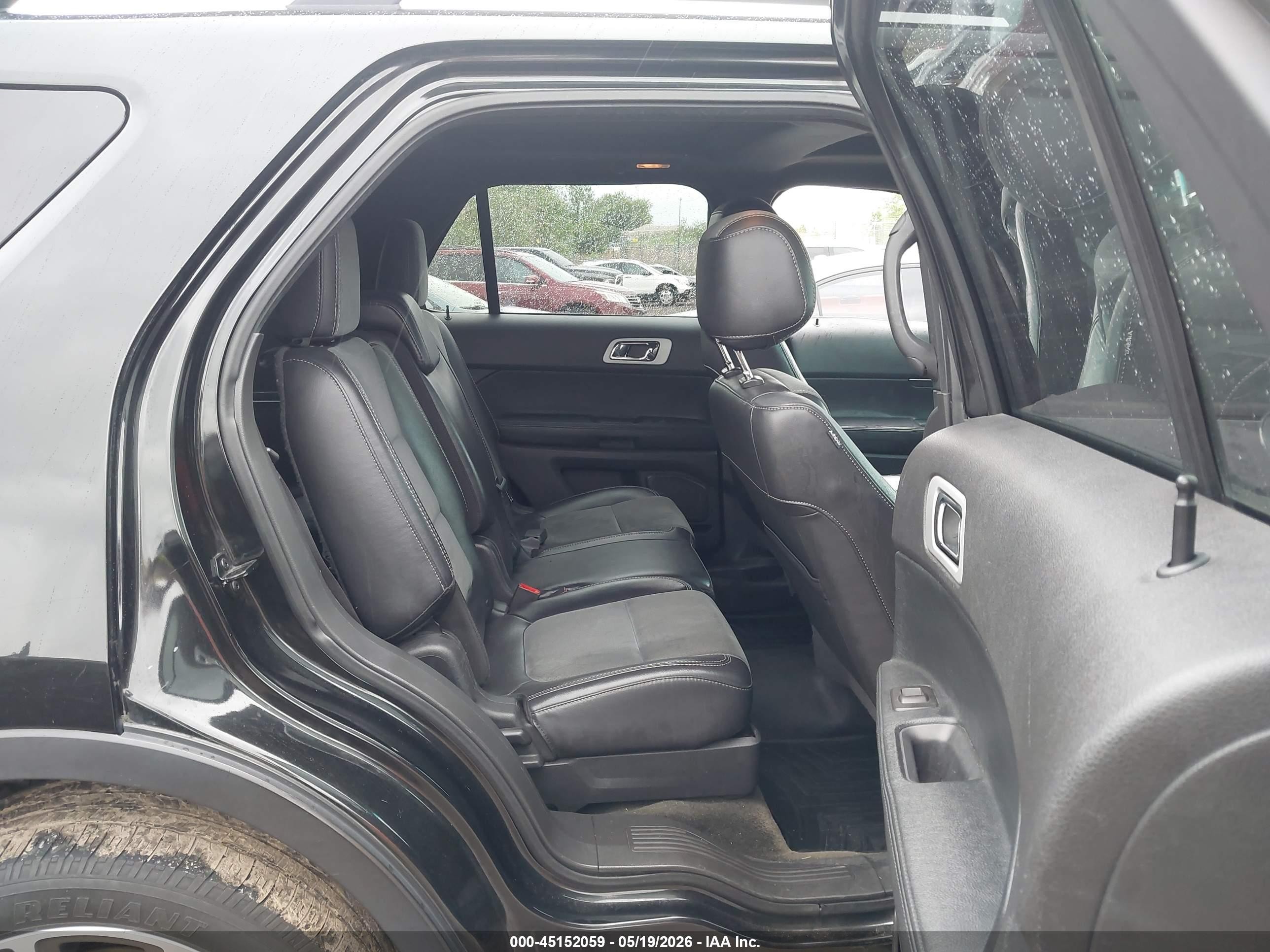 2015 Ford Explorer Xlt Black vin: 1FM5K8D88FGC10016