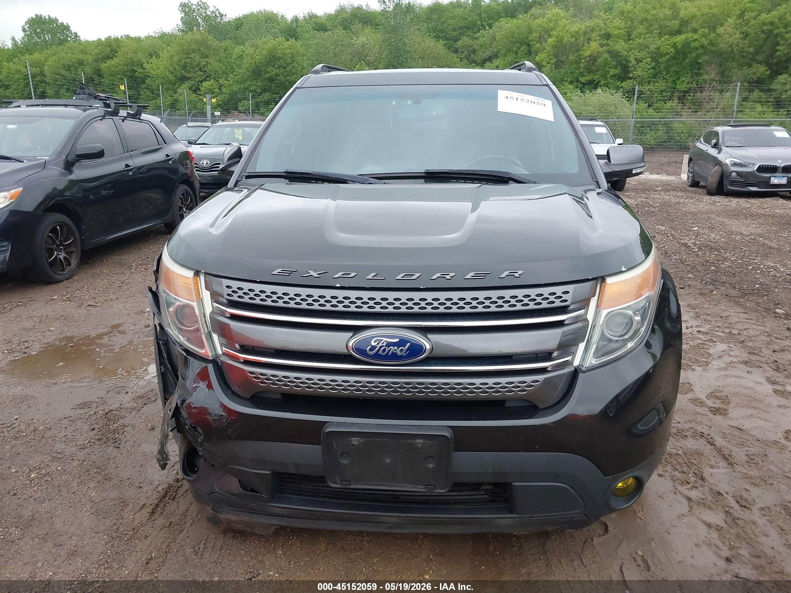 2015 Ford Explorer Xlt Black vin: 1FM5K8D88FGC10016