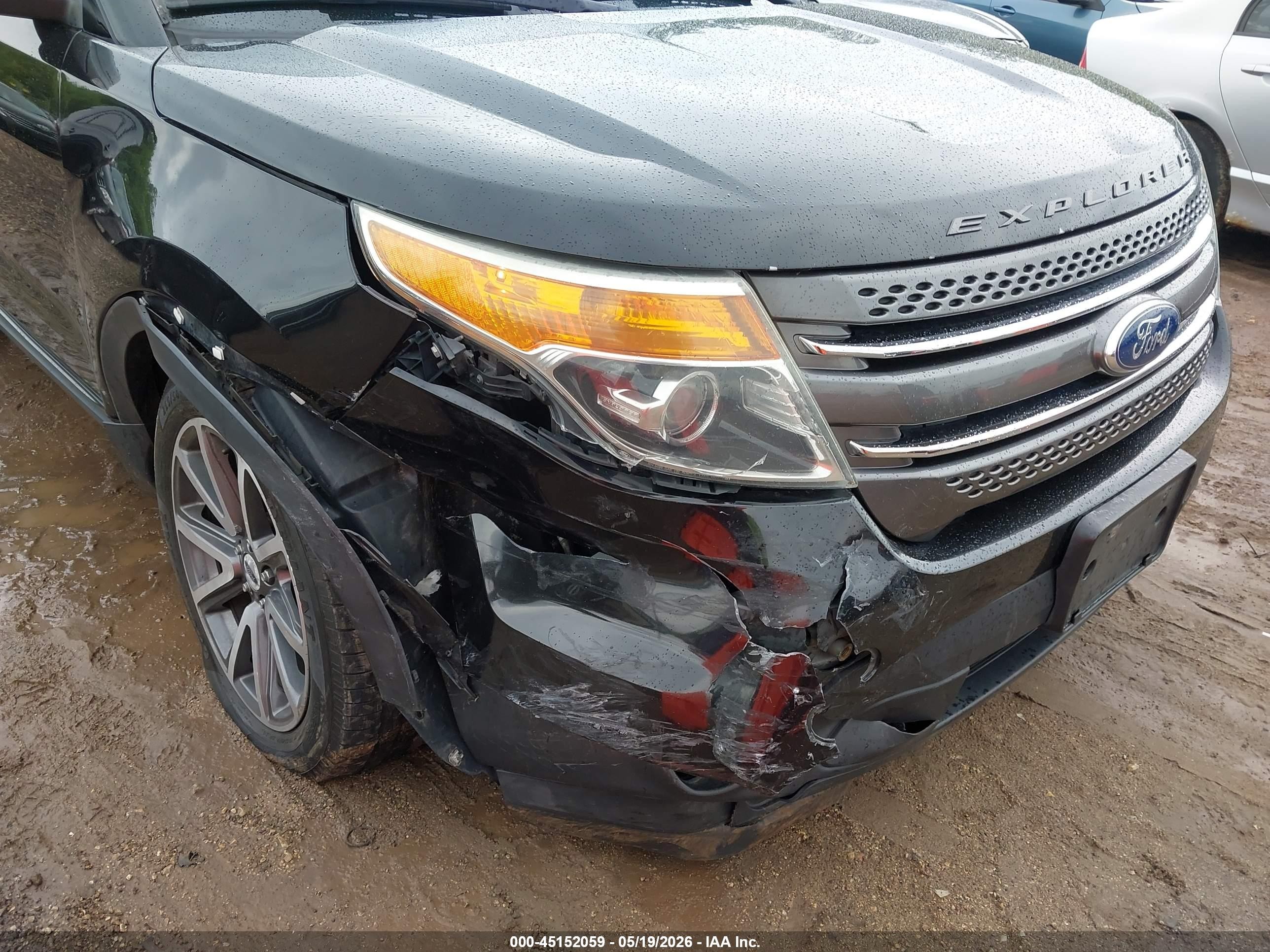 2015 Ford Explorer Xlt Black vin: 1FM5K8D88FGC10016