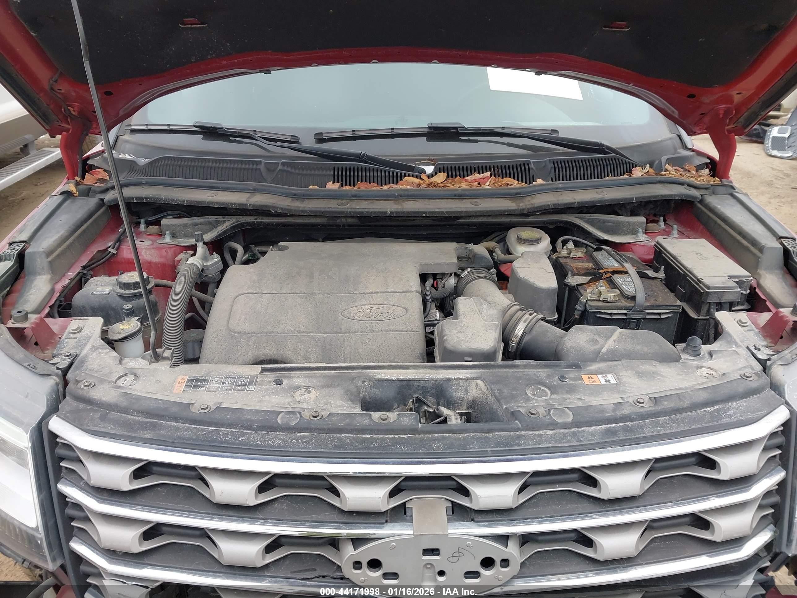 2017 Ford Explorer Xlt Красный vin: 1FM5K8D88HGD52725