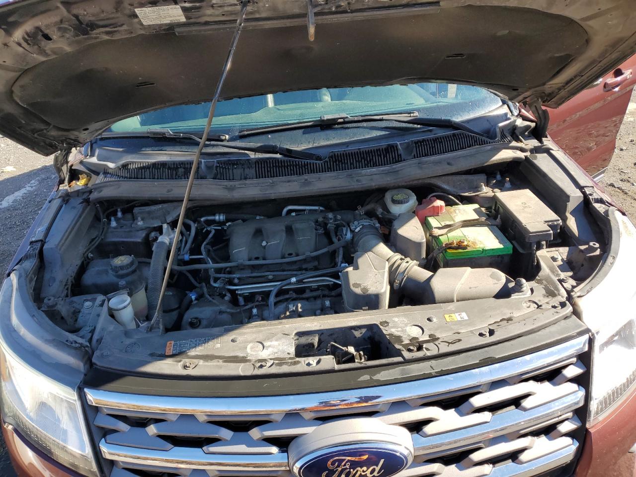 2018 Ford Explorer Xlt Brown vin: 1FM5K8D88JGA17342