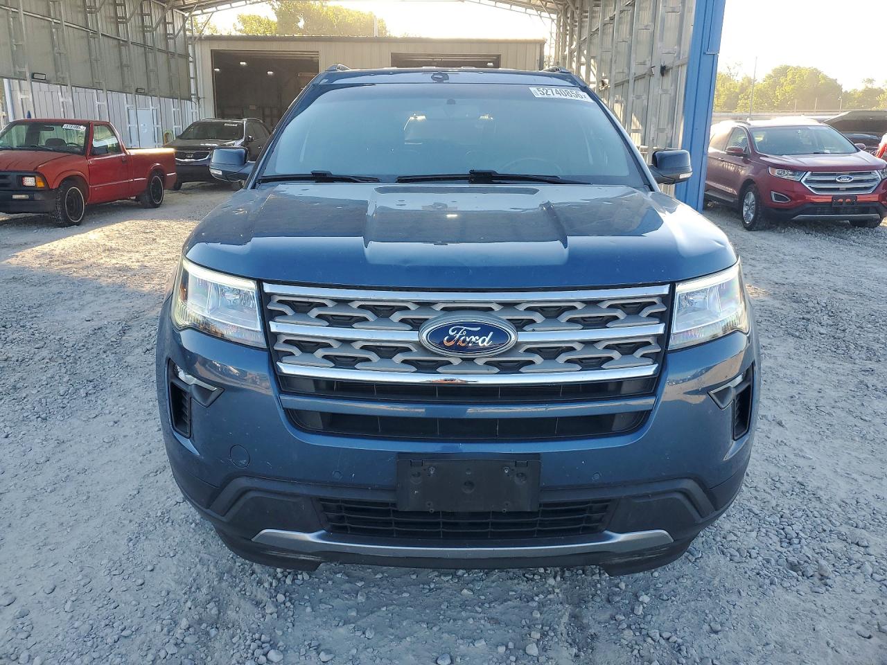 2018 Ford Explorer Xlt Blue vin: 1FM5K8D88JGA25330