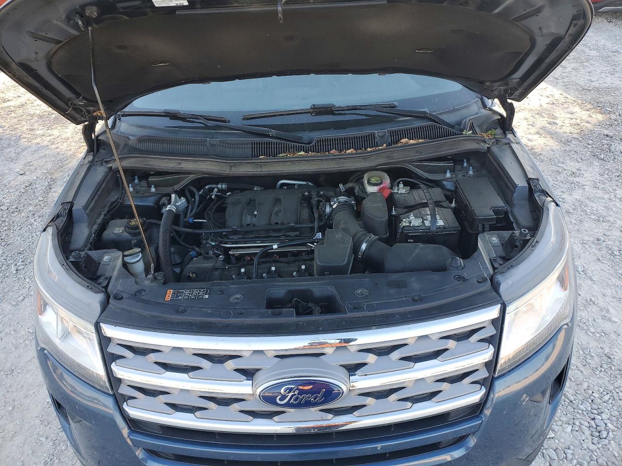 2018 Ford Explorer Xlt Blue vin: 1FM5K8D88JGA25330