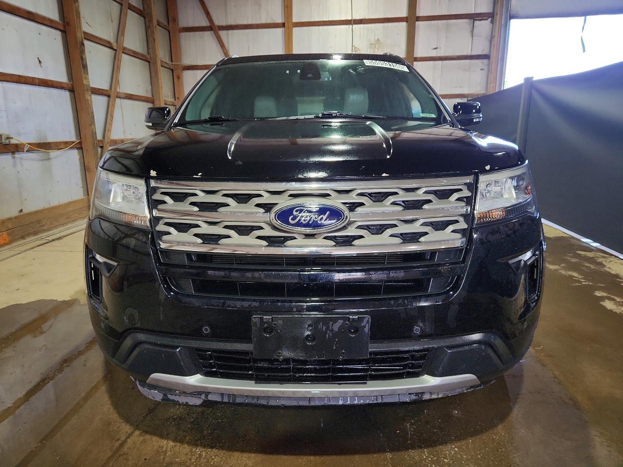 2018 Ford Explorer Xlt Black vin: 1FM5K8D88JGA44489