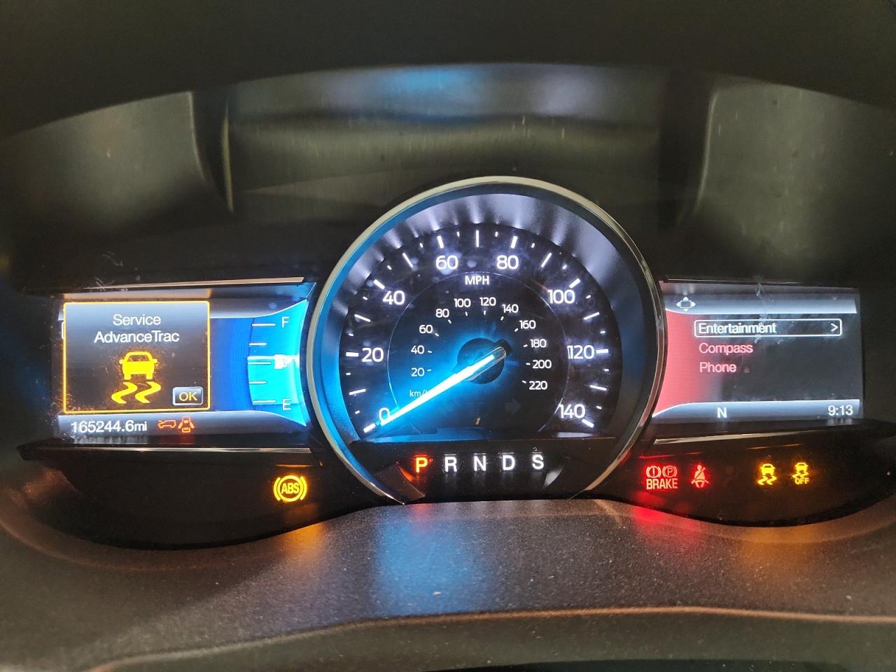 2018 Ford Explorer Xlt Black vin: 1FM5K8D88JGA44489 Damage: Warning Light - Abs, On, Unacceptable