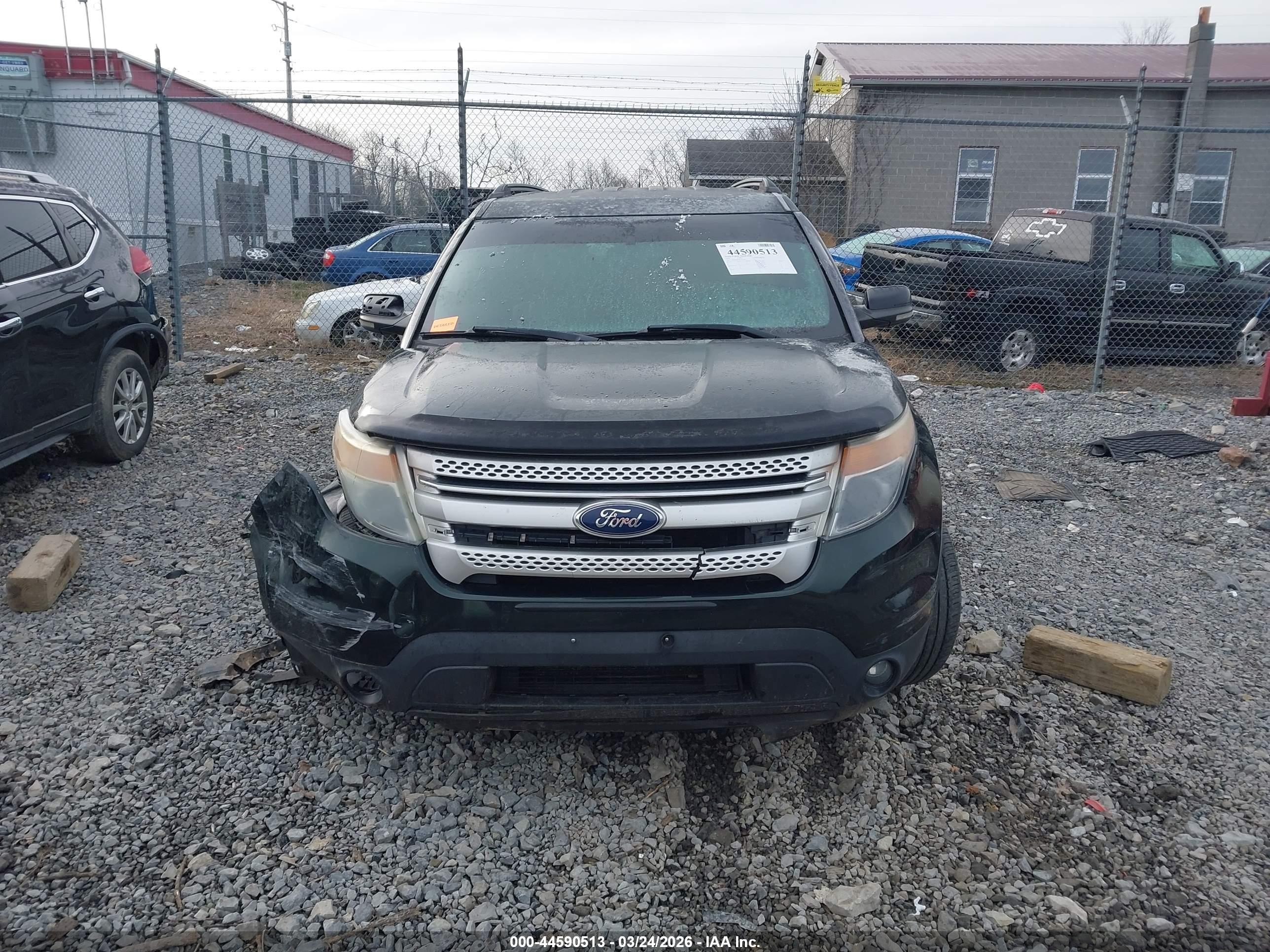 2013 Ford Explorer Xlt Green vin: 1FM5K8D89DGA01400