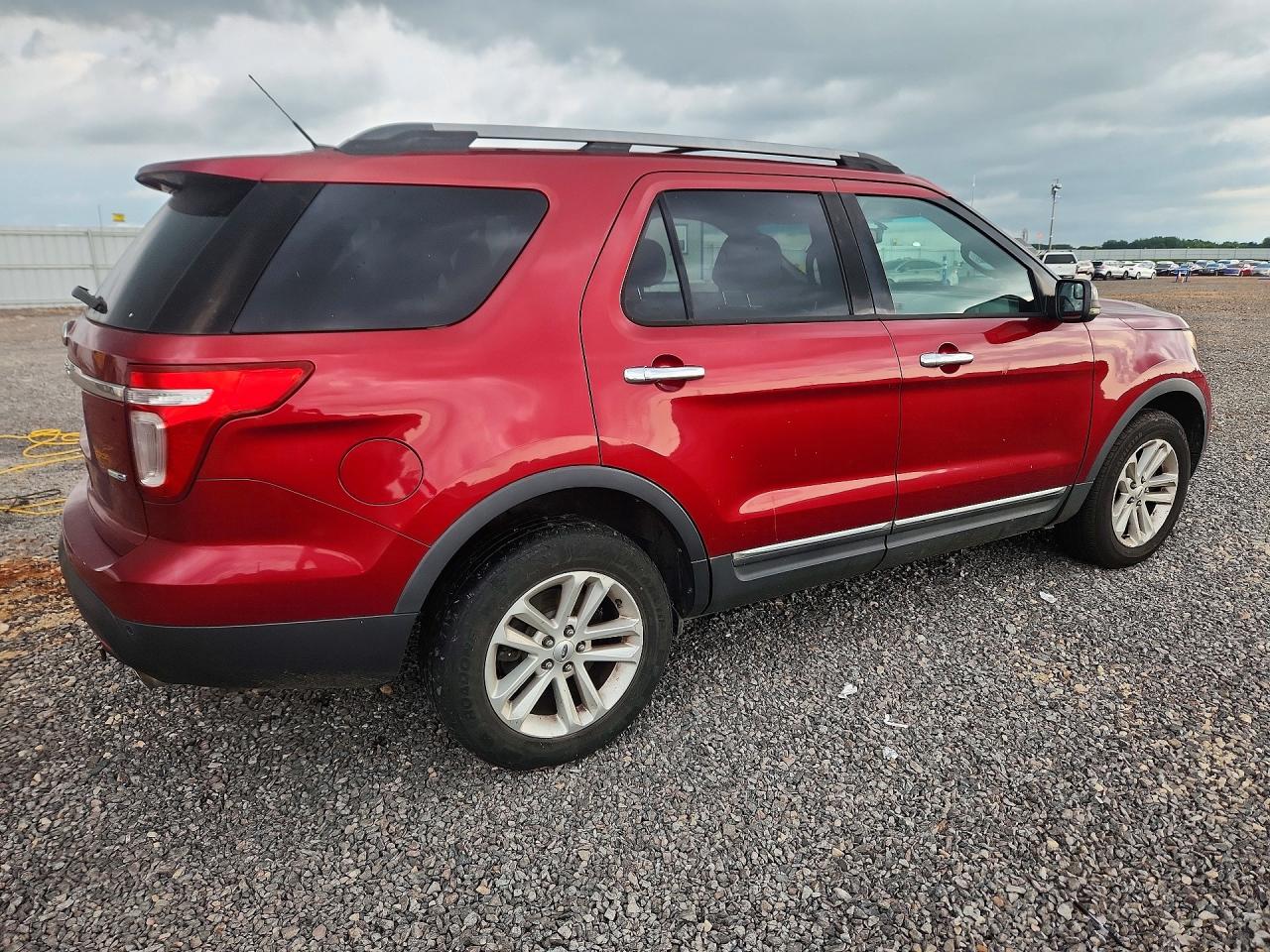 2013 Ford Explorer Xlt Red vin: 1FM5K8D89DGA04457