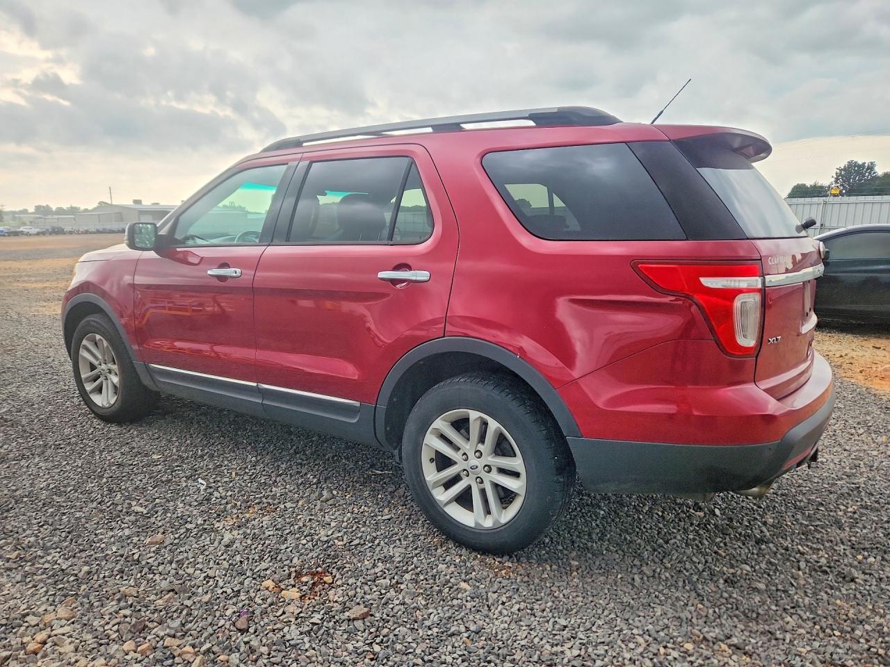 2013 Ford Explorer Xlt Red vin: 1FM5K8D89DGA04457