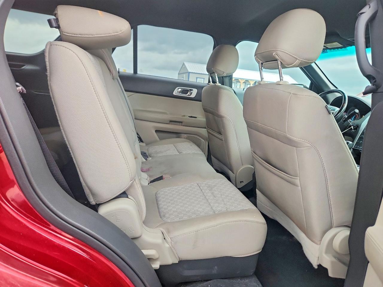 2013 Ford Explorer Xlt Red vin: 1FM5K8D89DGA04457