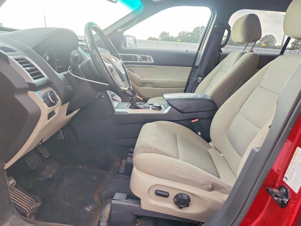 2013 Ford Explorer Xlt Red vin: 1FM5K8D89DGA04457