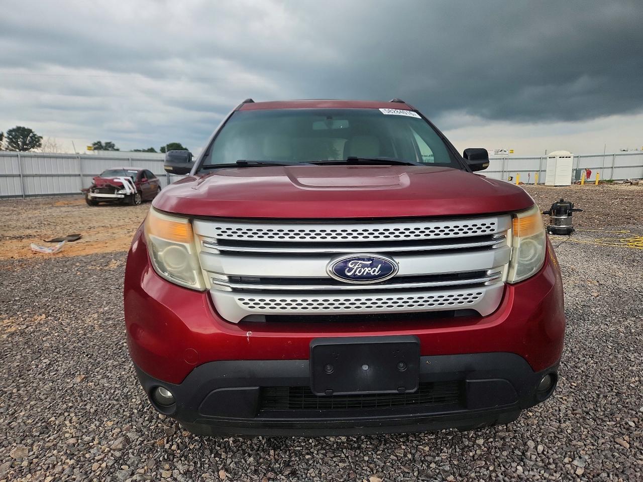 2013 Ford Explorer Xlt Red vin: 1FM5K8D89DGA04457