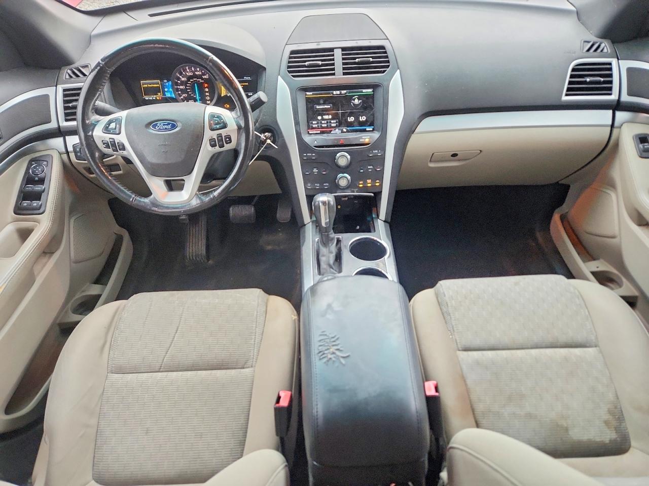 2013 Ford Explorer Xlt Red vin: 1FM5K8D89DGA04457