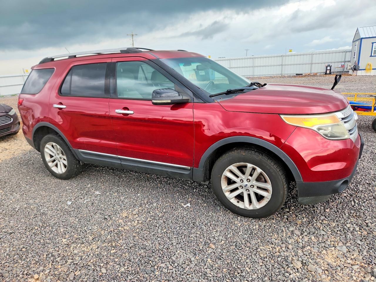 2013 Ford Explorer Xlt Red vin: 1FM5K8D89DGA04457