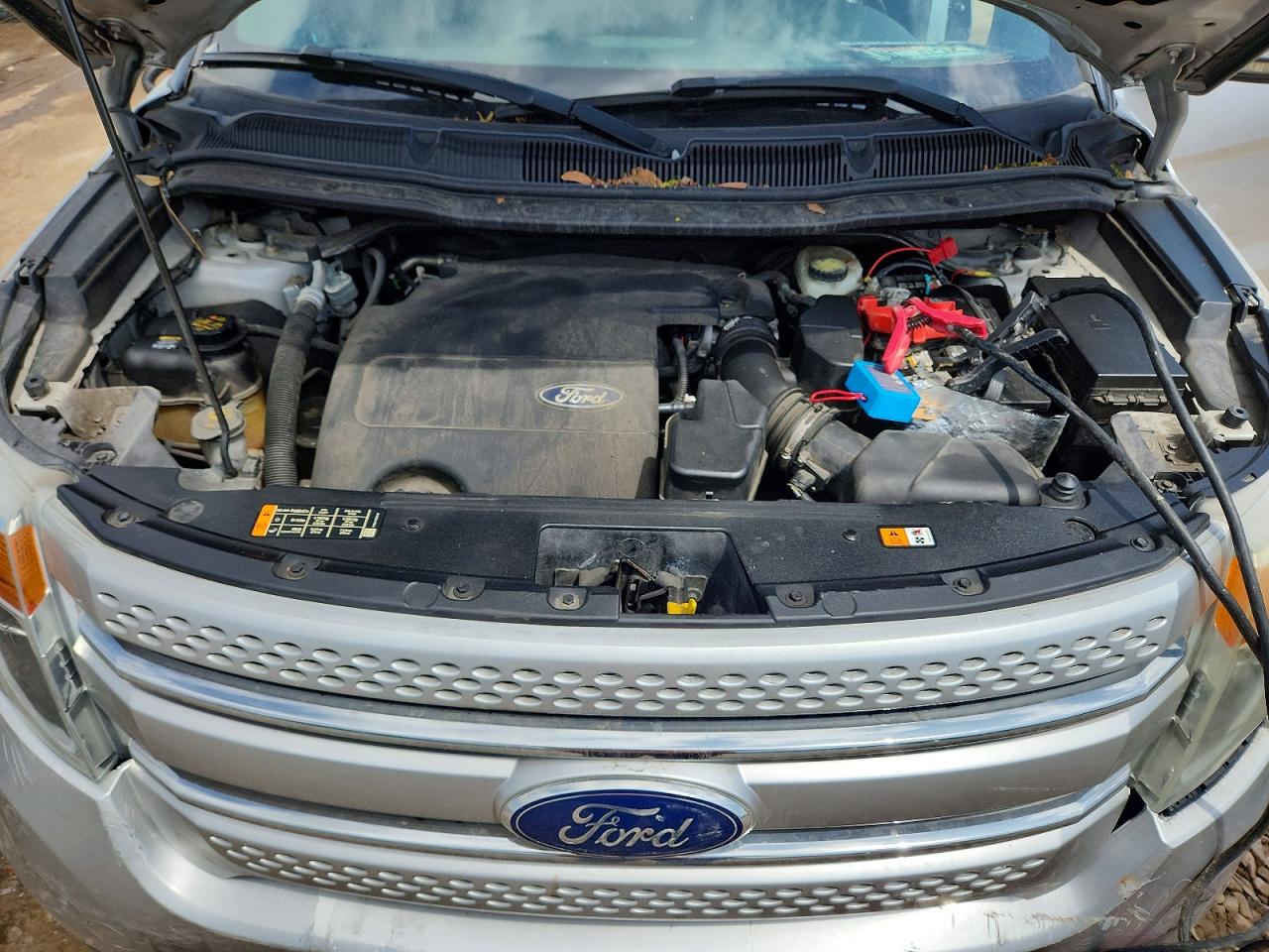 2013 Ford Explorer Xlt Silver vin: 1FM5K8D89DGA13790
