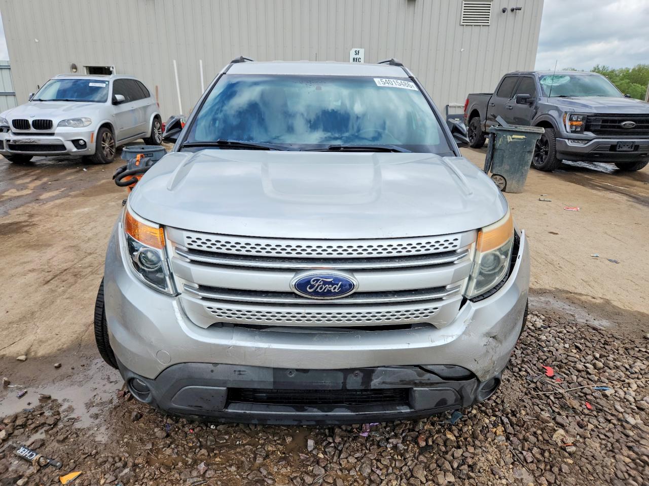 2013 Ford Explorer Xlt Silver vin: 1FM5K8D89DGA13790