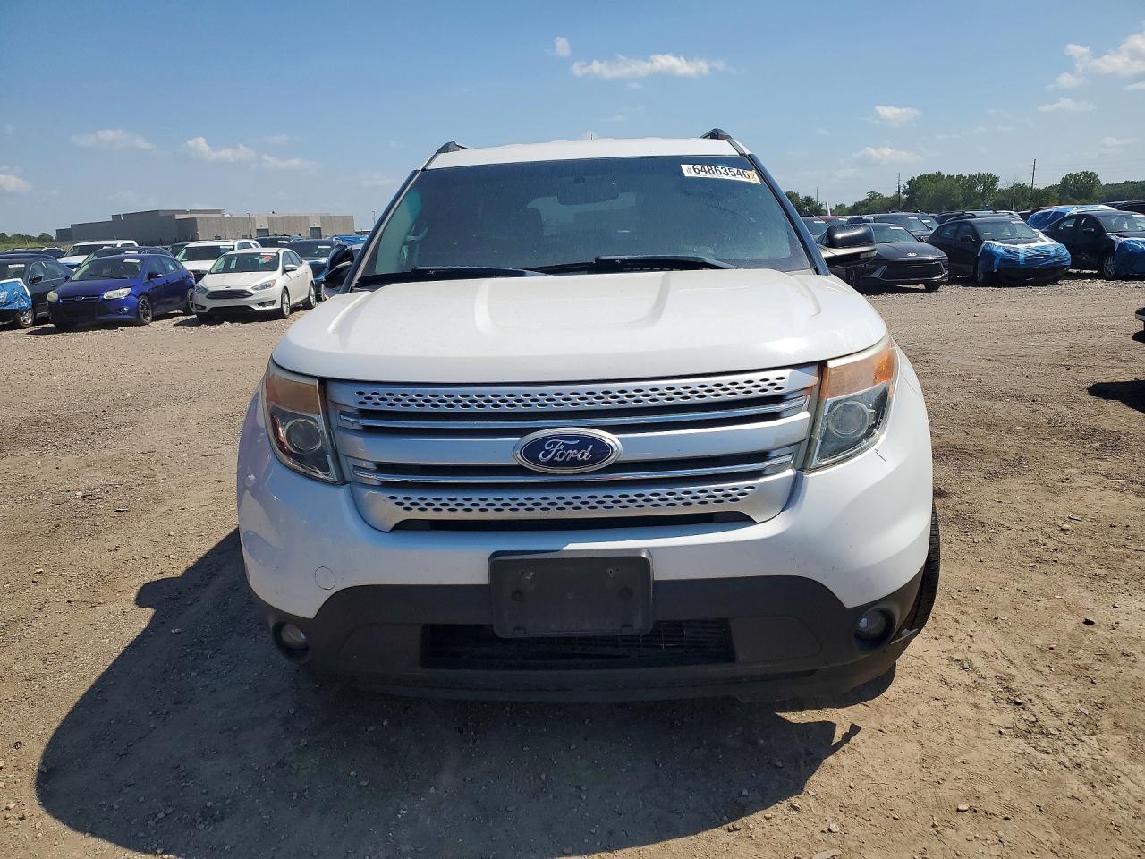2013 Ford Explorer White vin: 1FM5K8D89DGA14082
