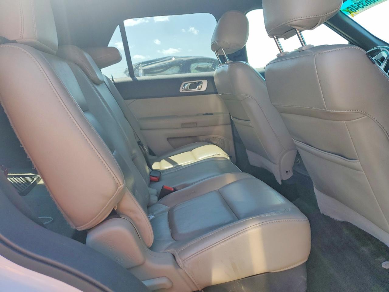 2013 Ford Explorer White vin: 1FM5K8D89DGA14082